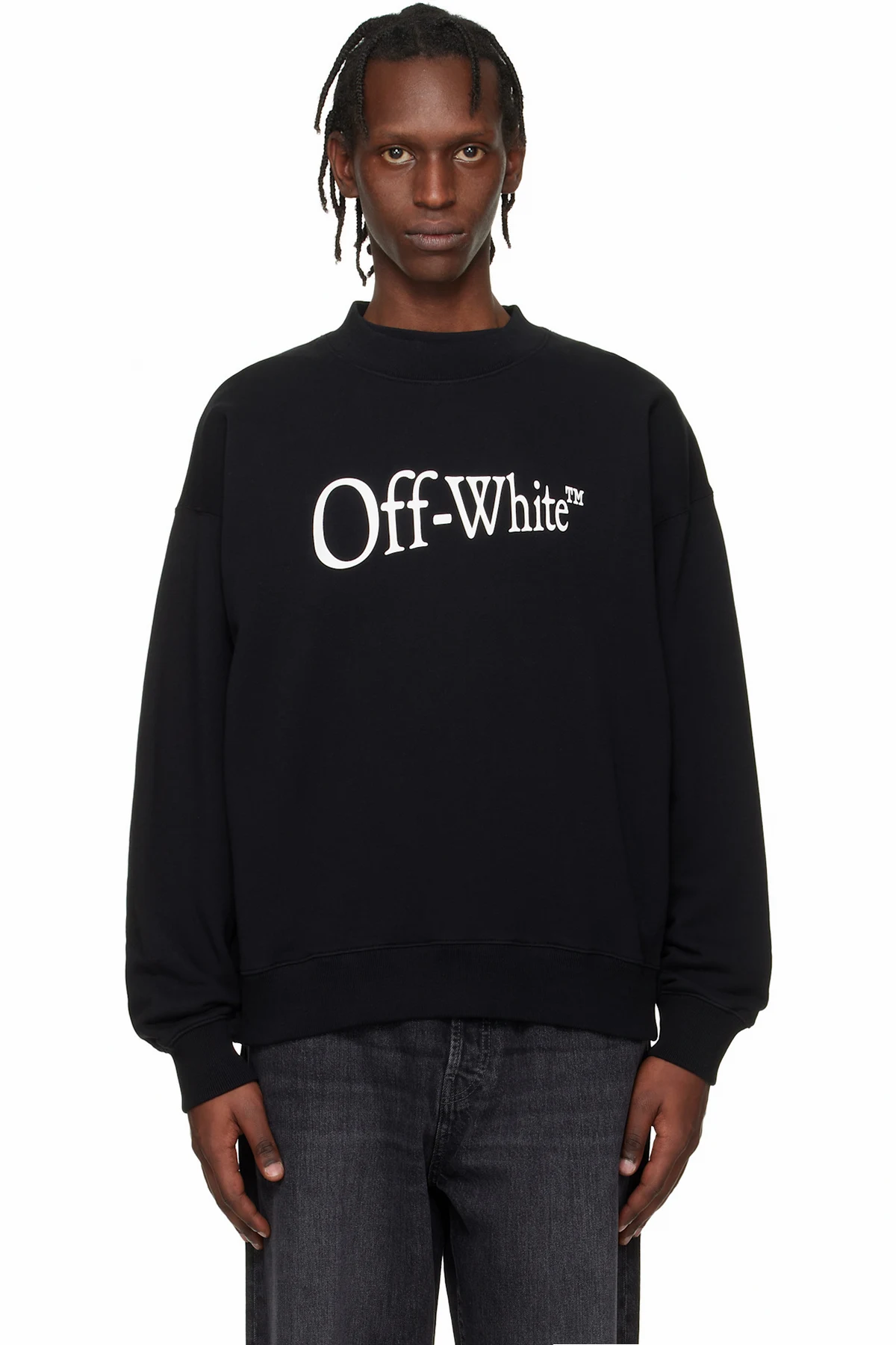 Black Run Arrow Skate Crewneck Sweatshirt