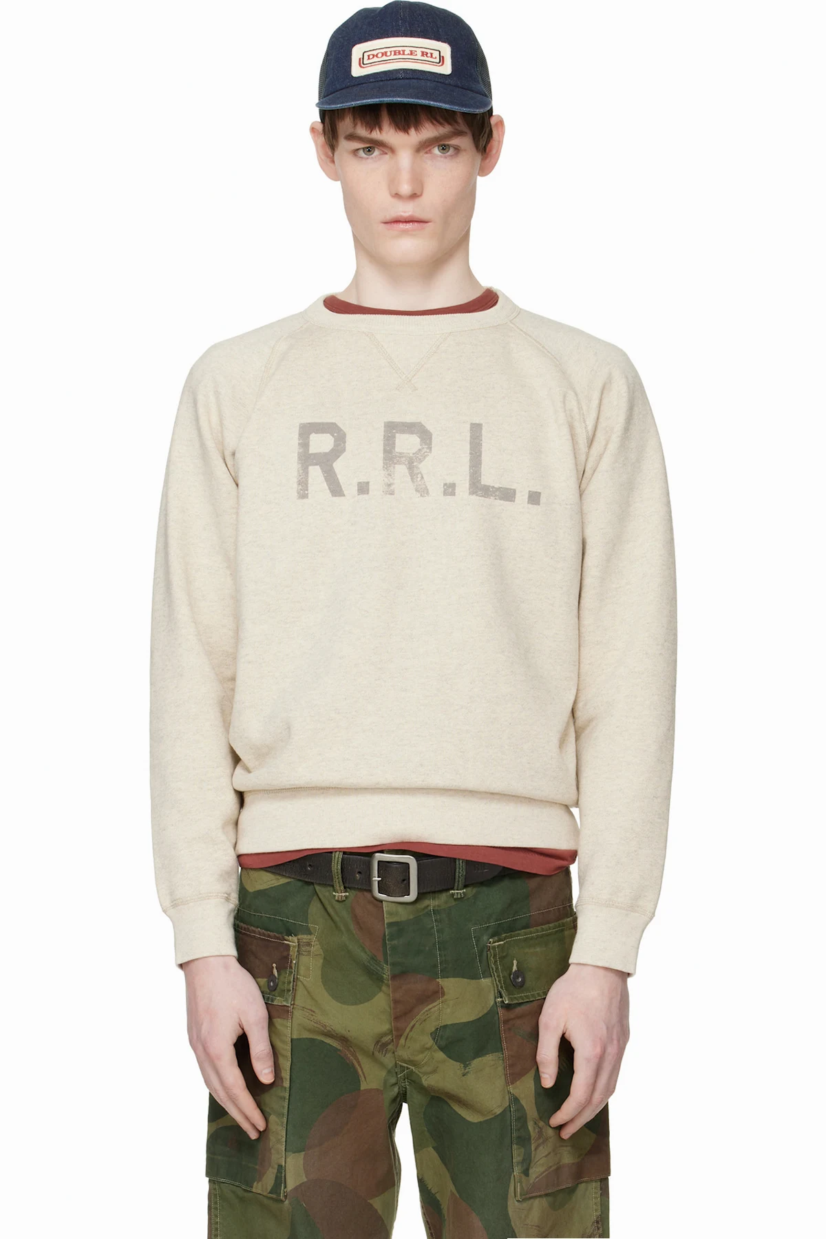 Gray Logo Fleece Sweatshirt