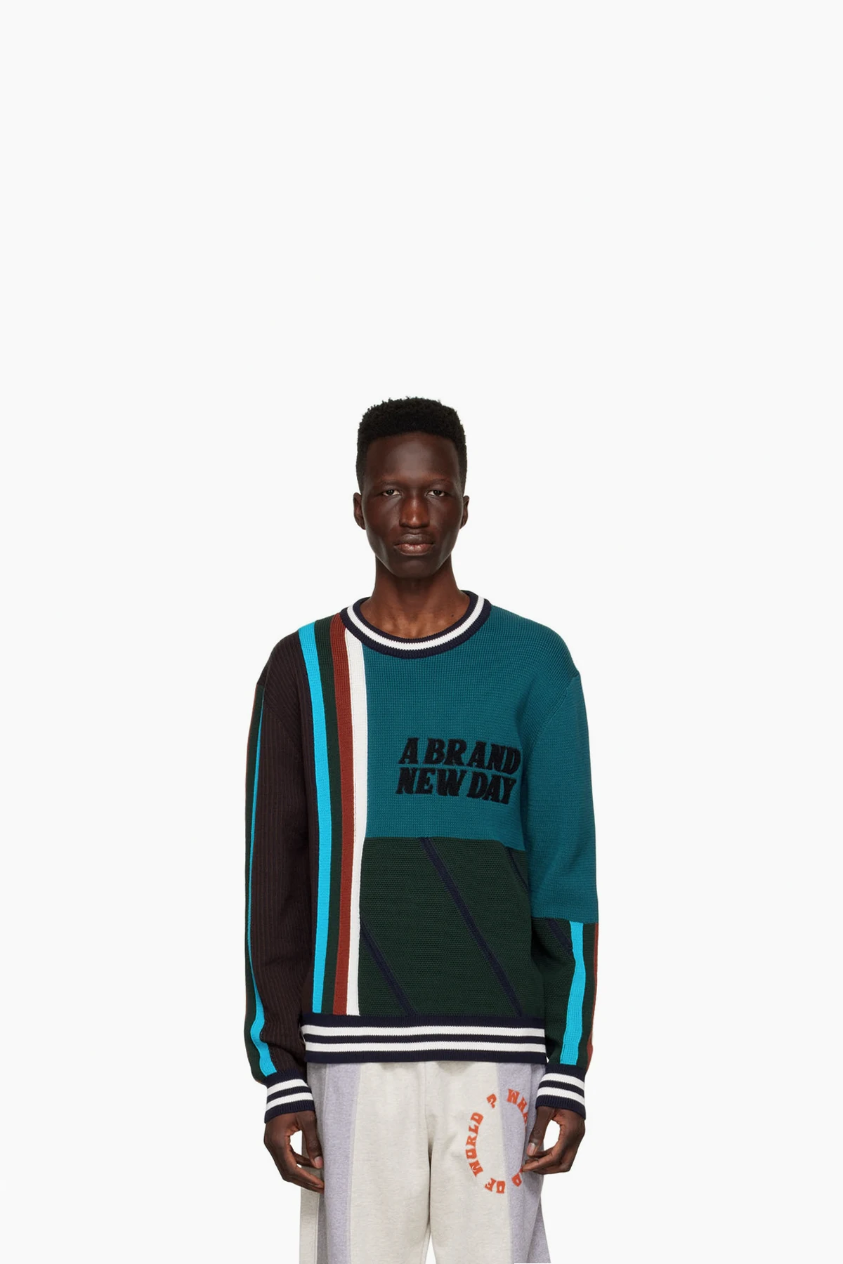 SSENSE Exclusive Green Cotton Sweater