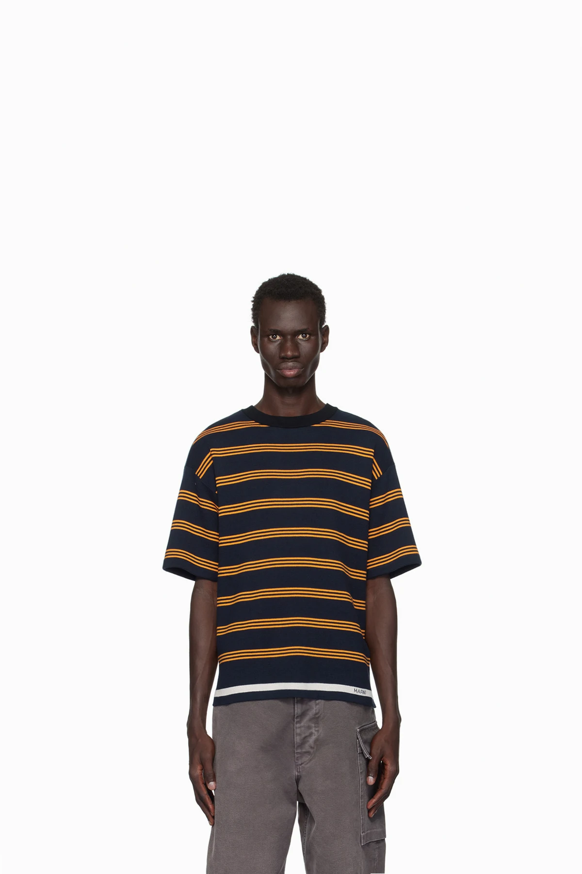 Black Seaside Stripe T-shirt