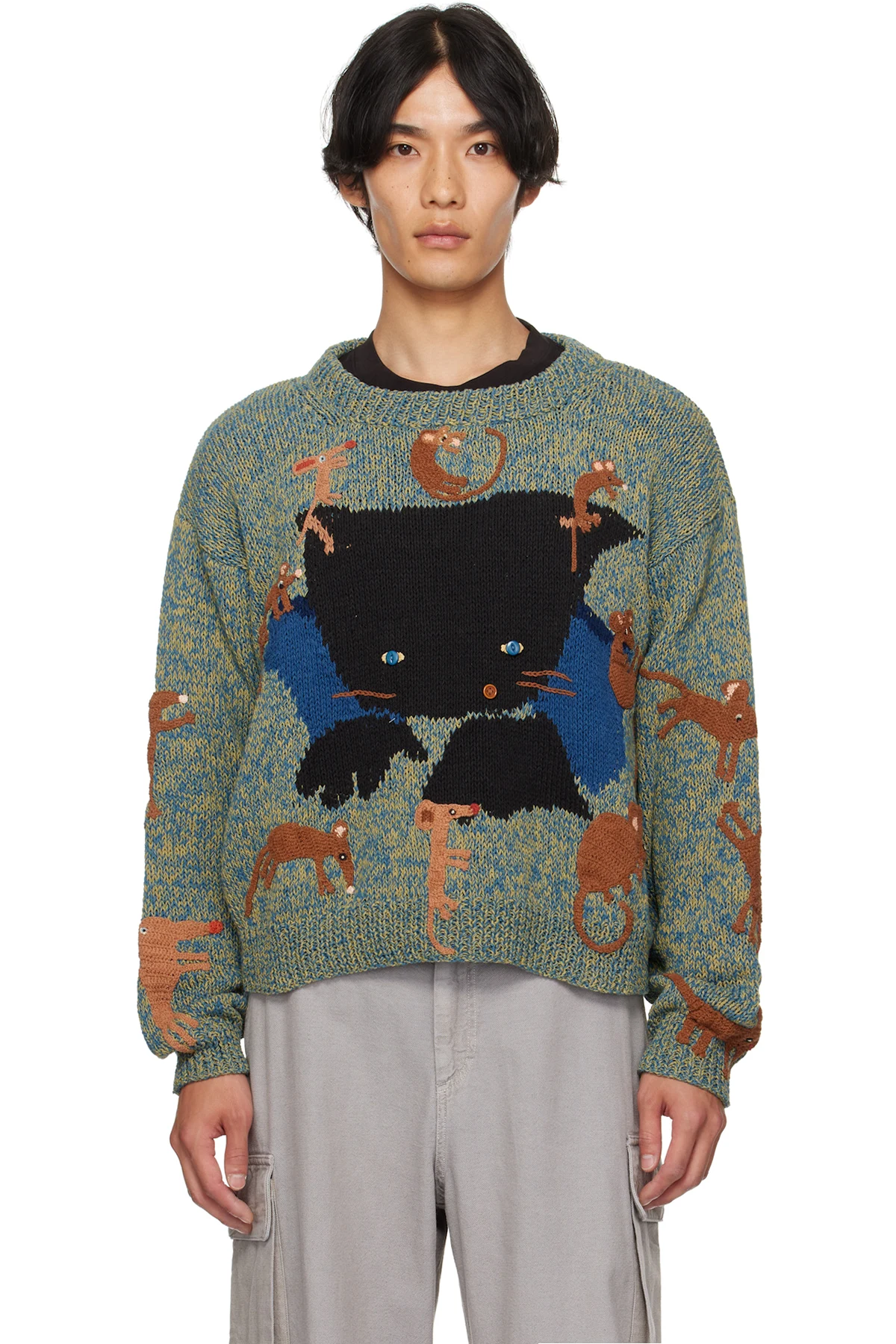 Multicolor Piper Knit Sweater