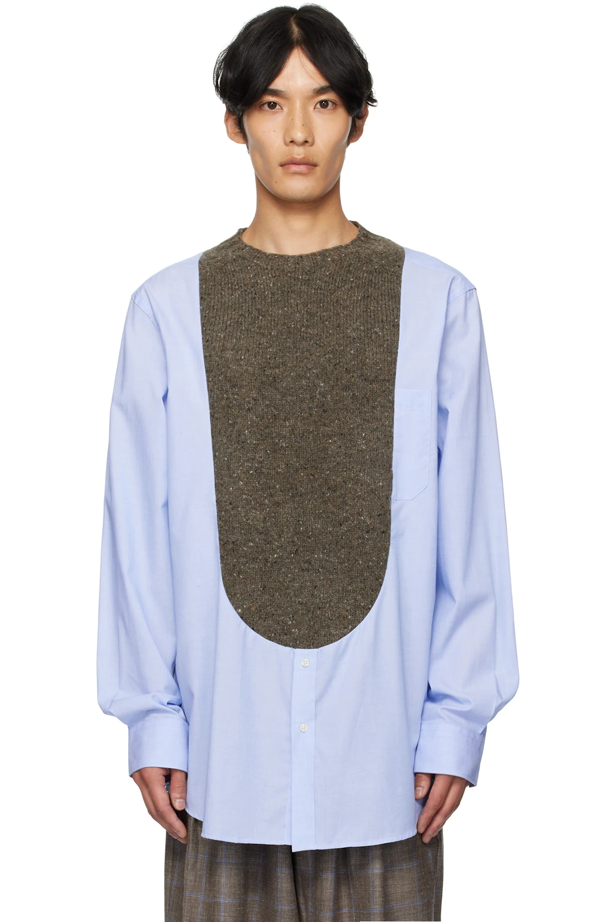 SSENSE Exclusive N°80 Frontinsertpullover Shirt