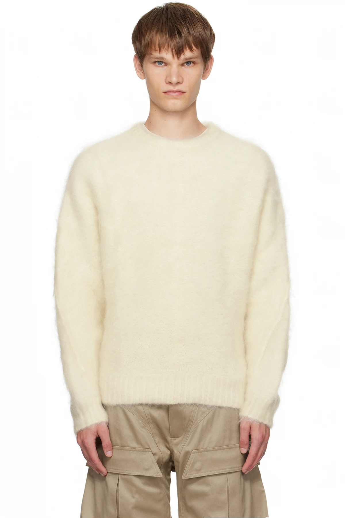 Off-White Mohair Sweater