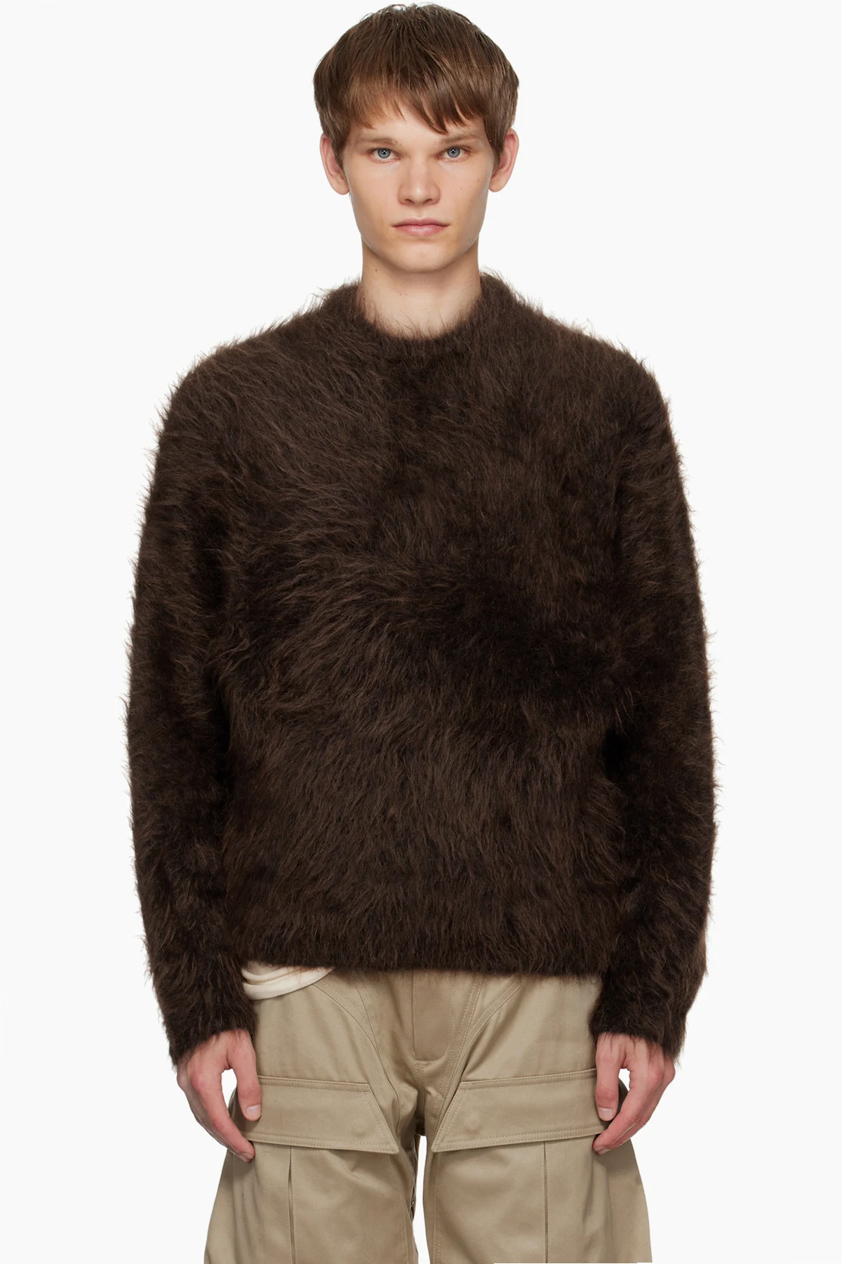 Brown Mohair Sweater