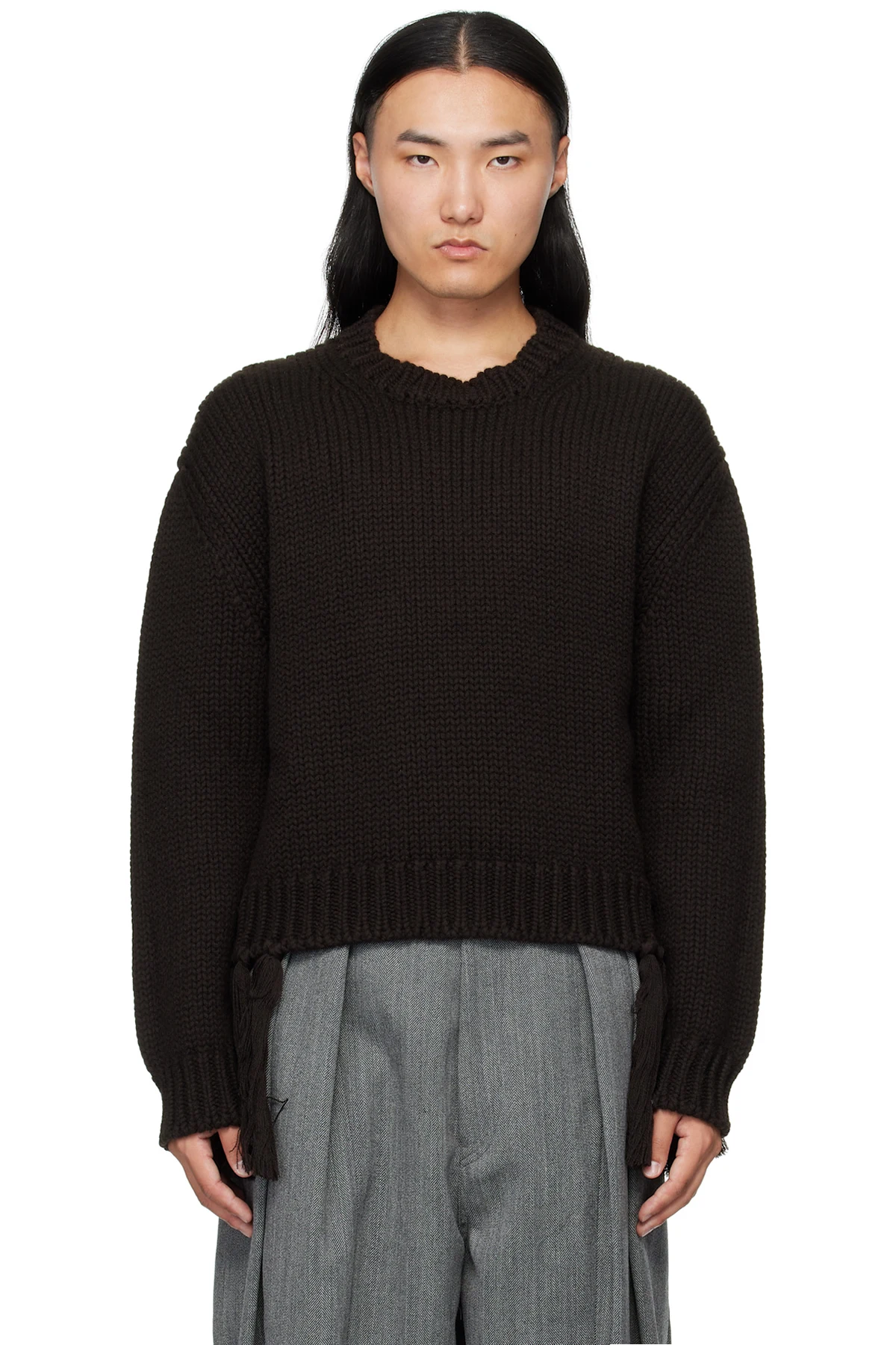 Brown Crewneck Sweater