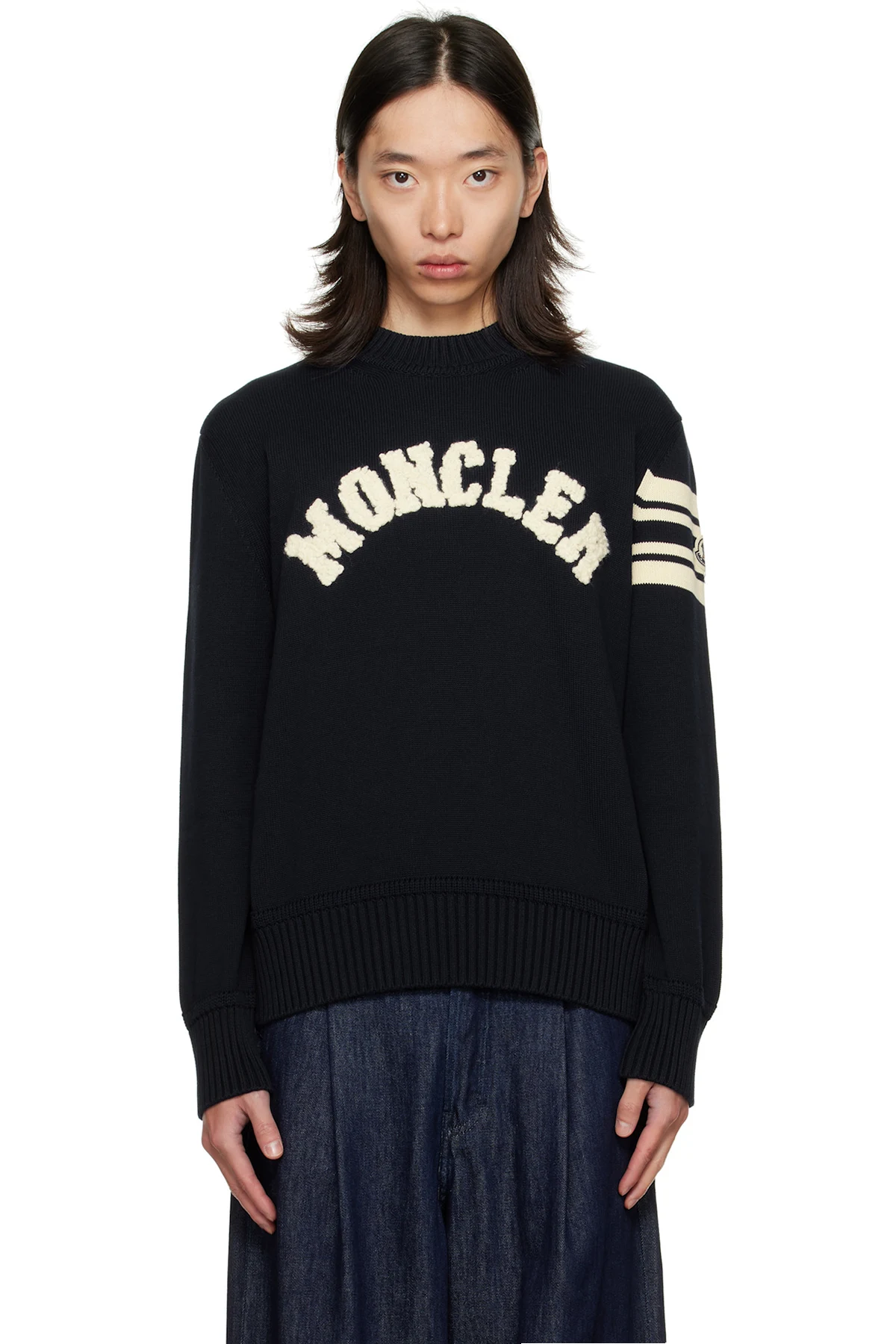 Navy Crewneck Sweater