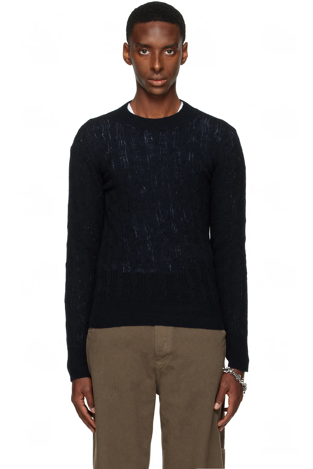 Black Crewneck Sweater