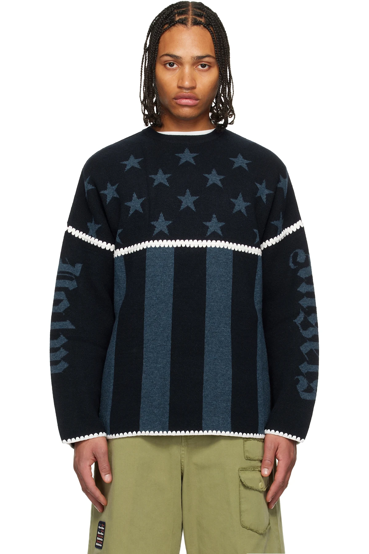 Navy Stars & Stripes Sweater