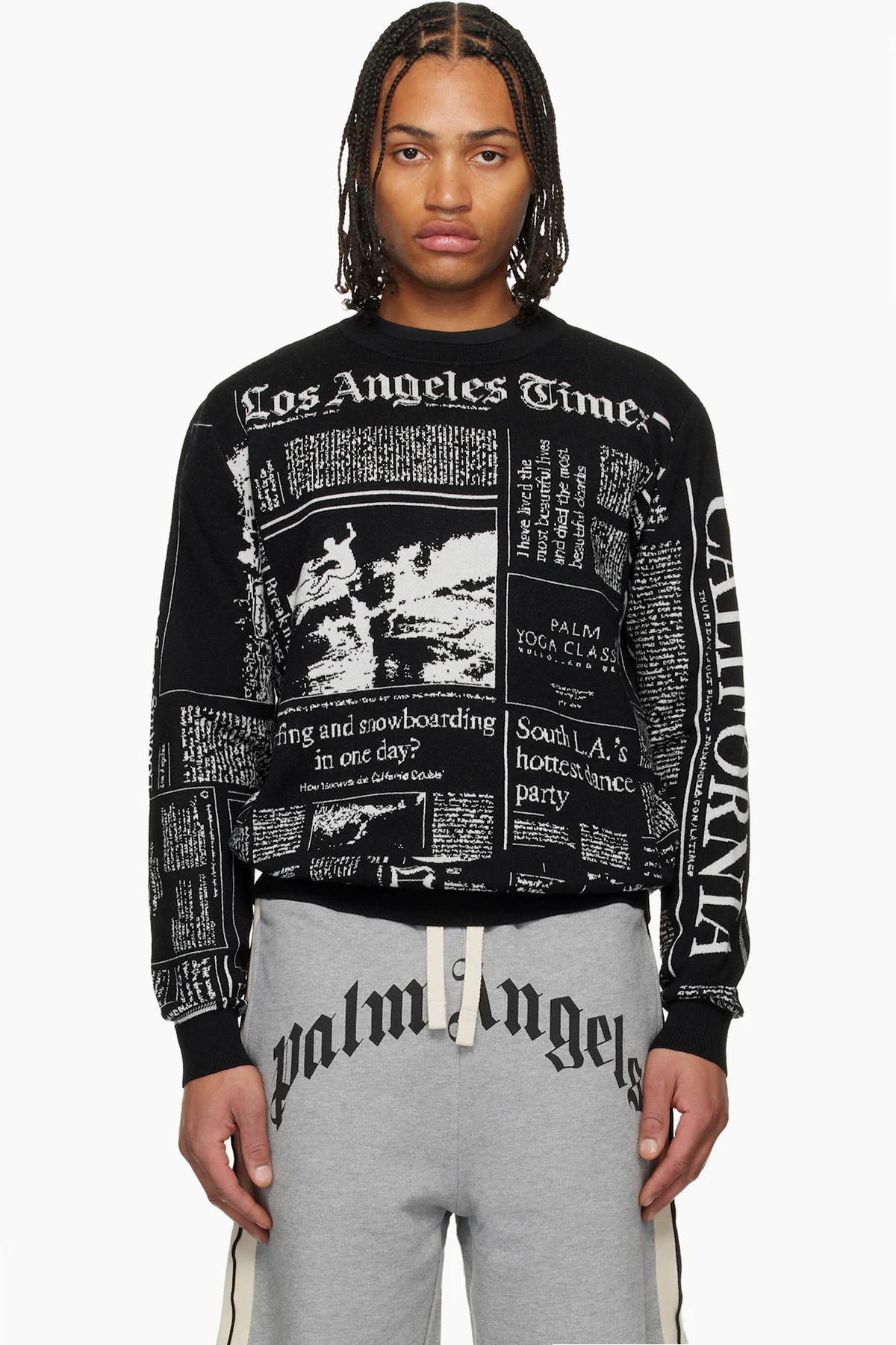 Black LA Times Edition Sweater