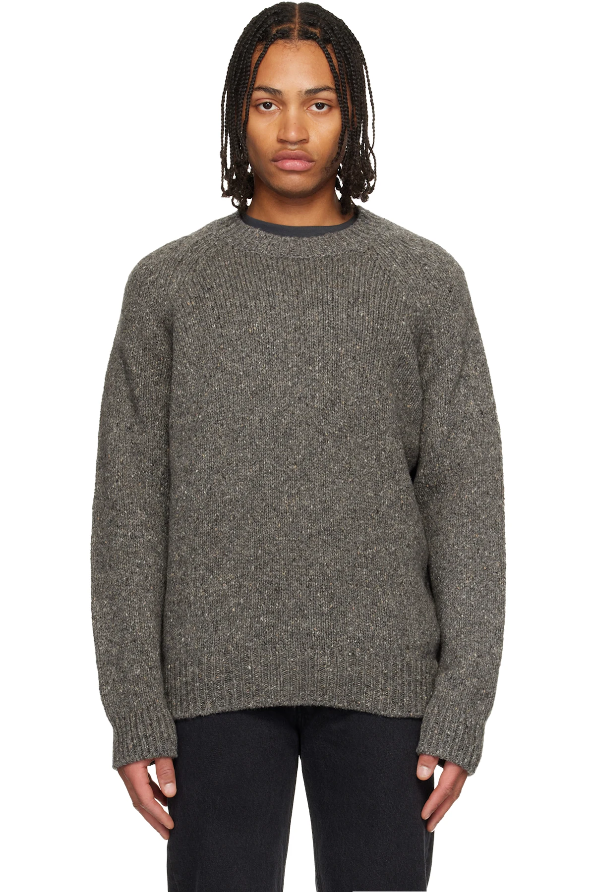Gray Harris Sweater