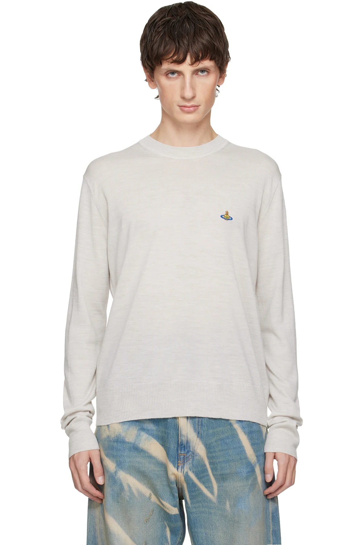 Off-White Alex Round Neck Sweater