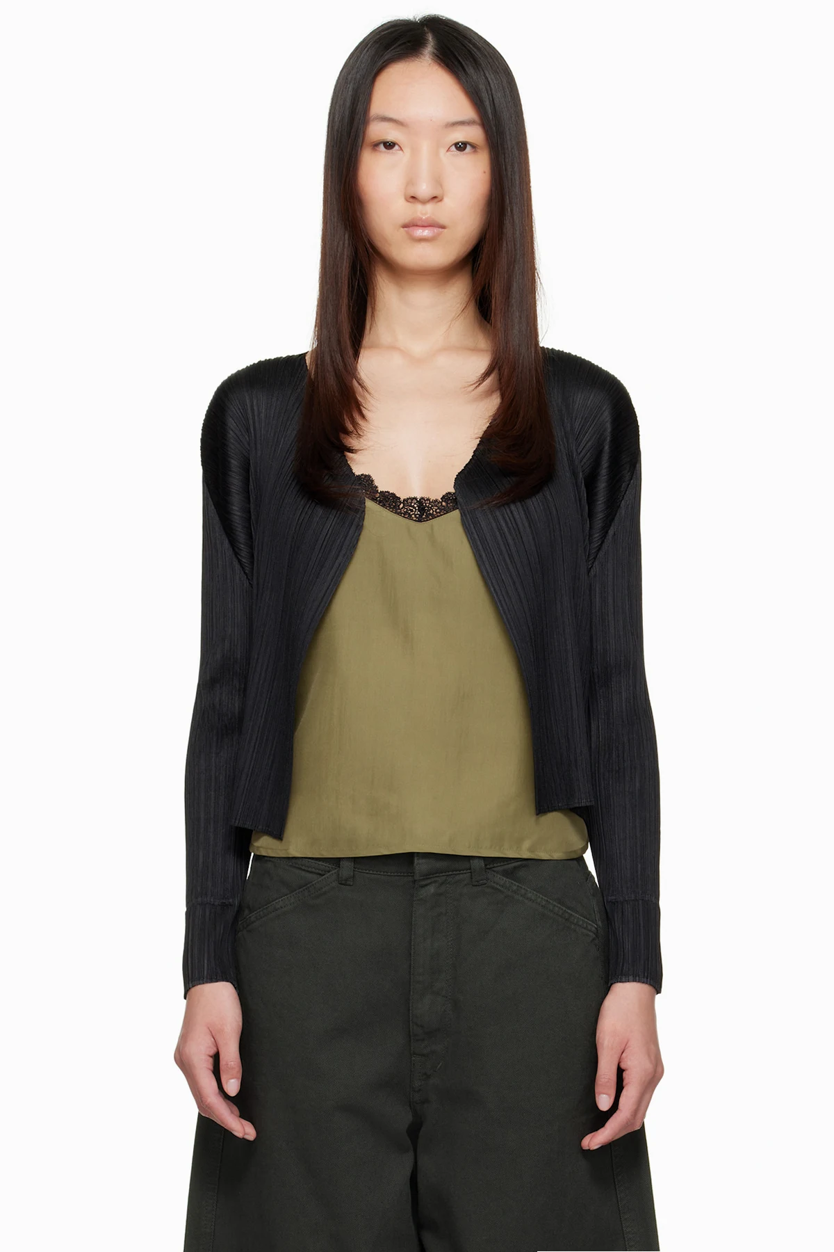 Black March Basics Cardigan