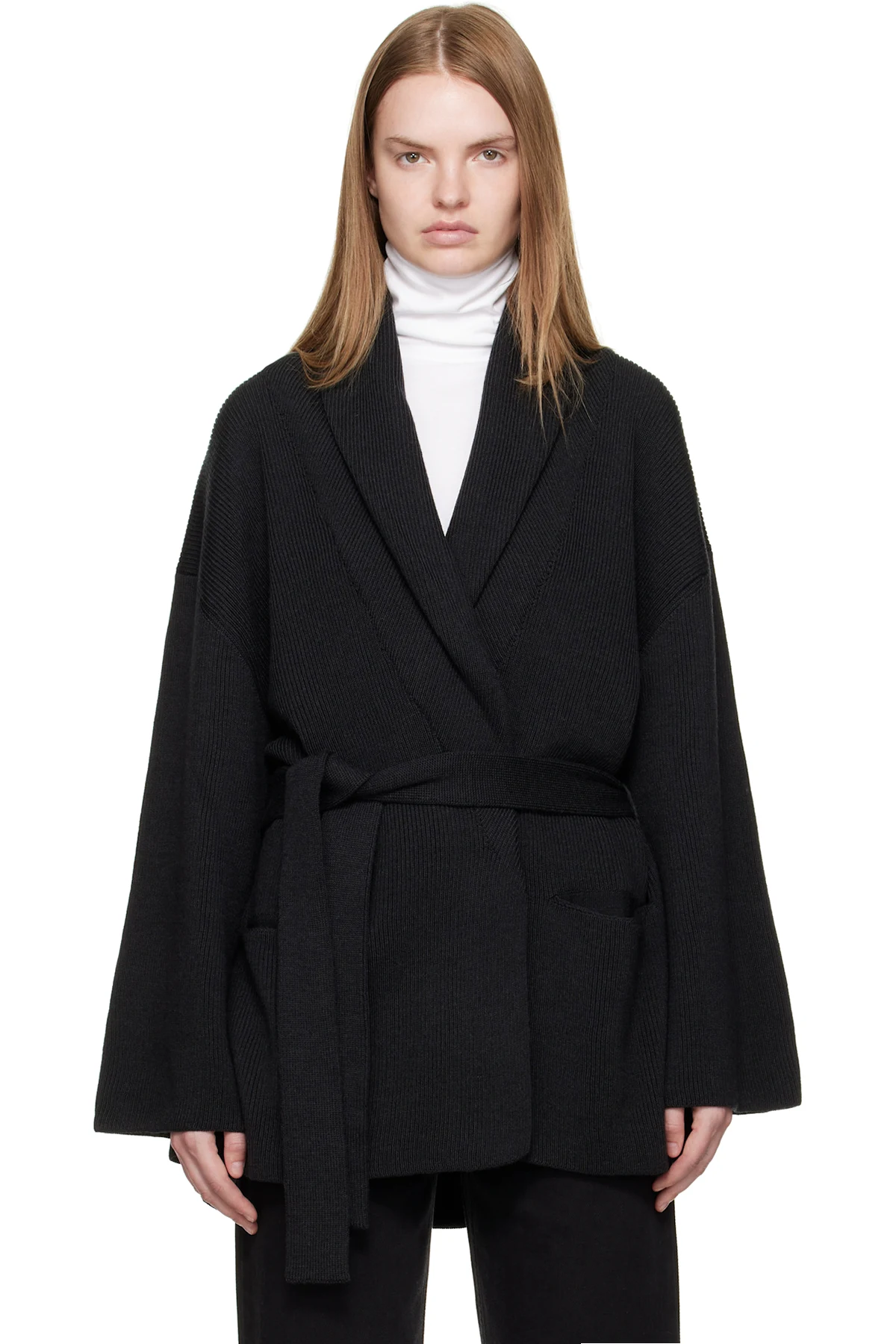 Gray Suki Short Cardigan