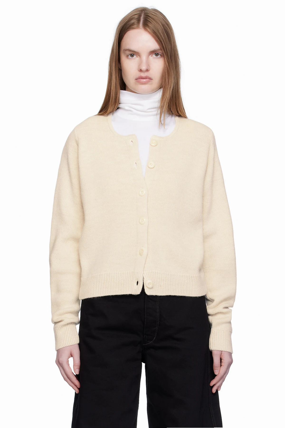 Off-White Alpaca Cardigan