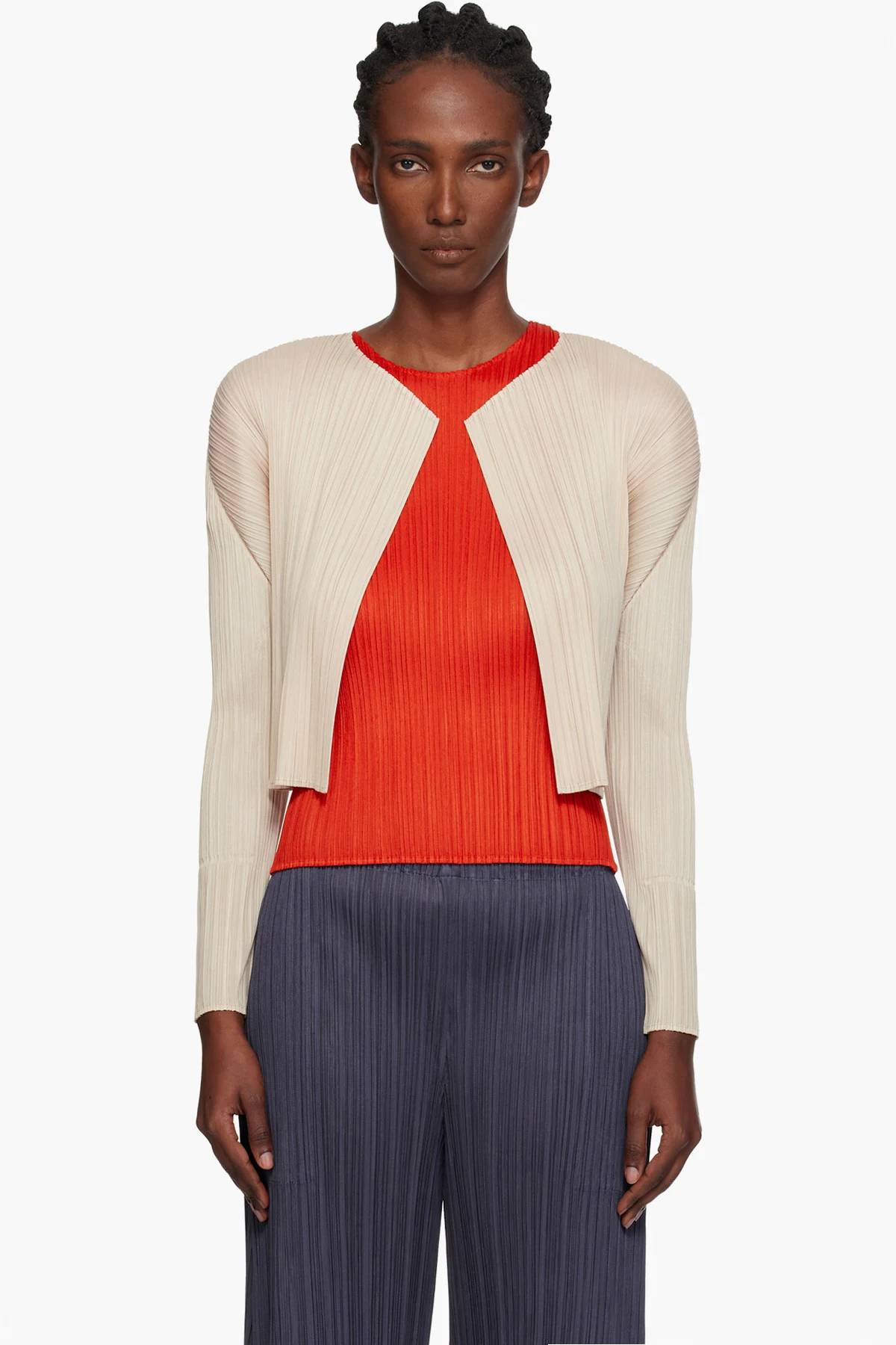 Beige Monthly Colors July Cardigan