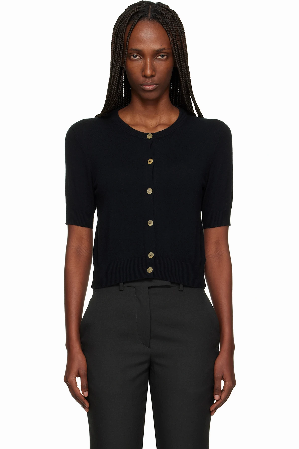 Black Stanley Cardigan