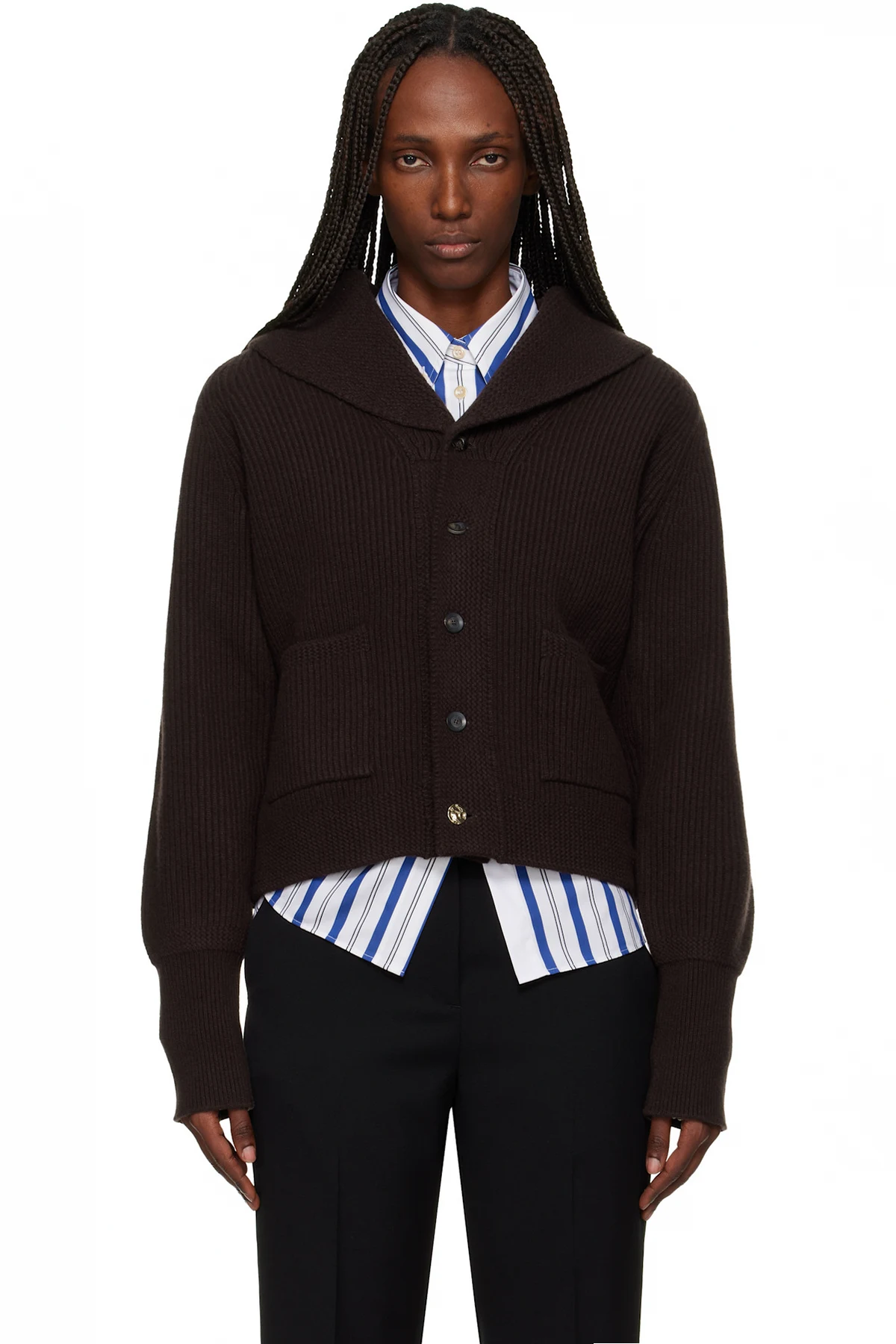 Brown 'The Solace' Cardigan