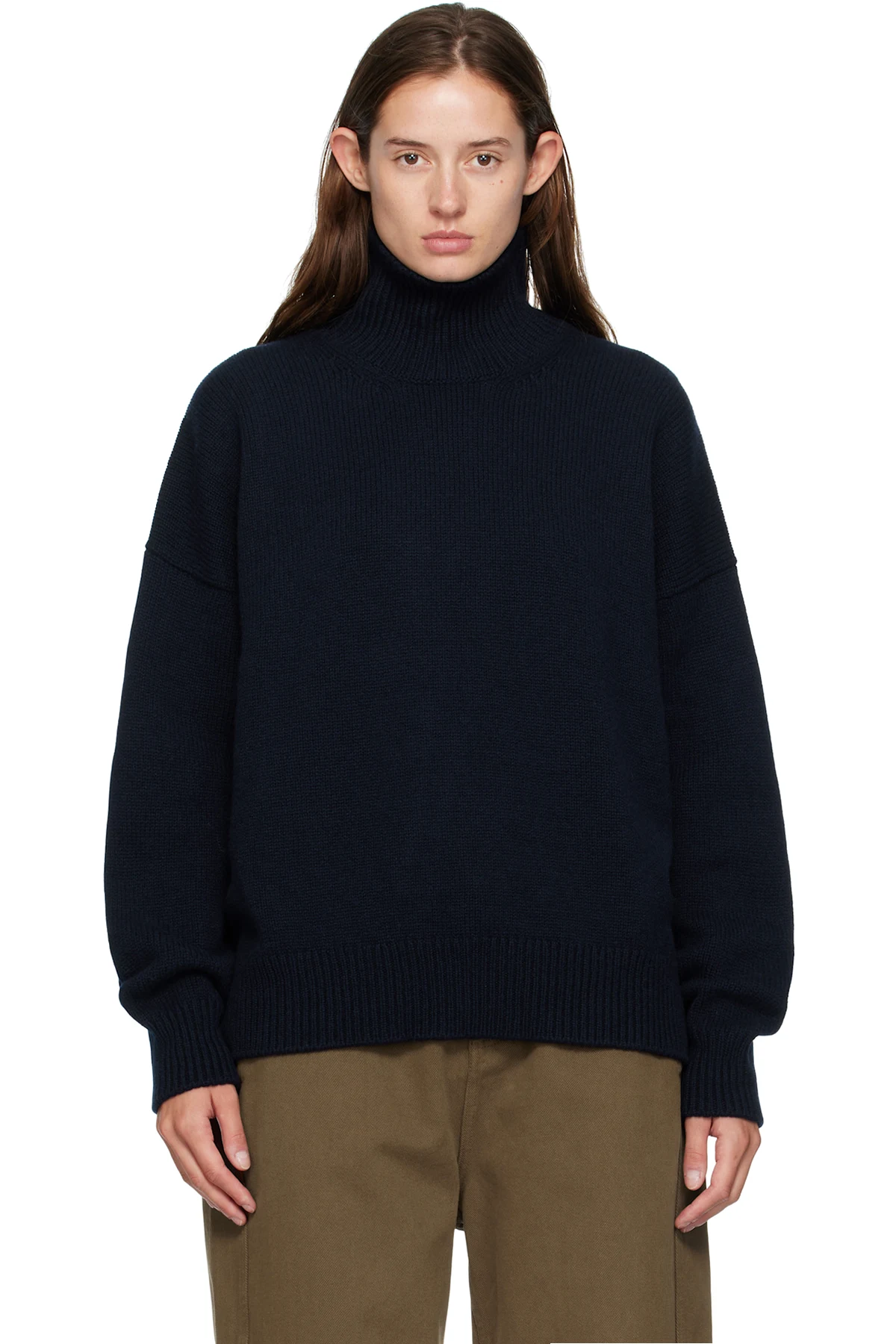 Navy Balla Rollneck Turtleneck