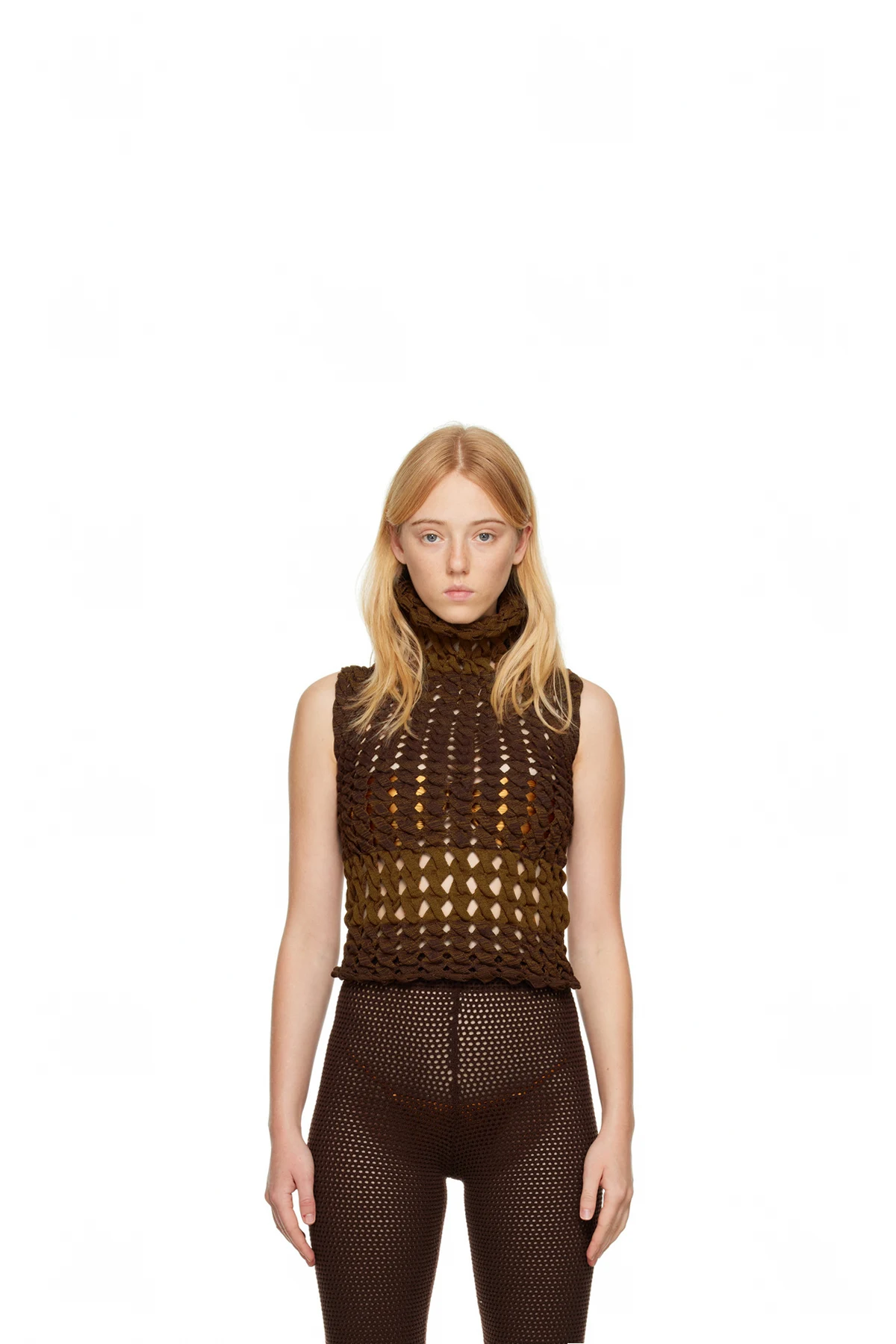 SSENSE Exclusive Tan Gradiation Turtleneck