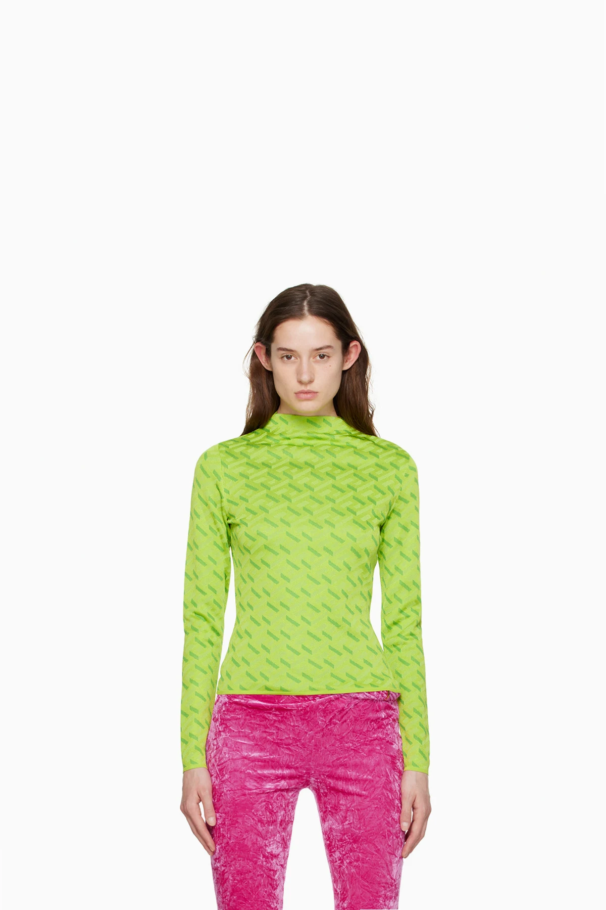 Green La Greca Sweater
