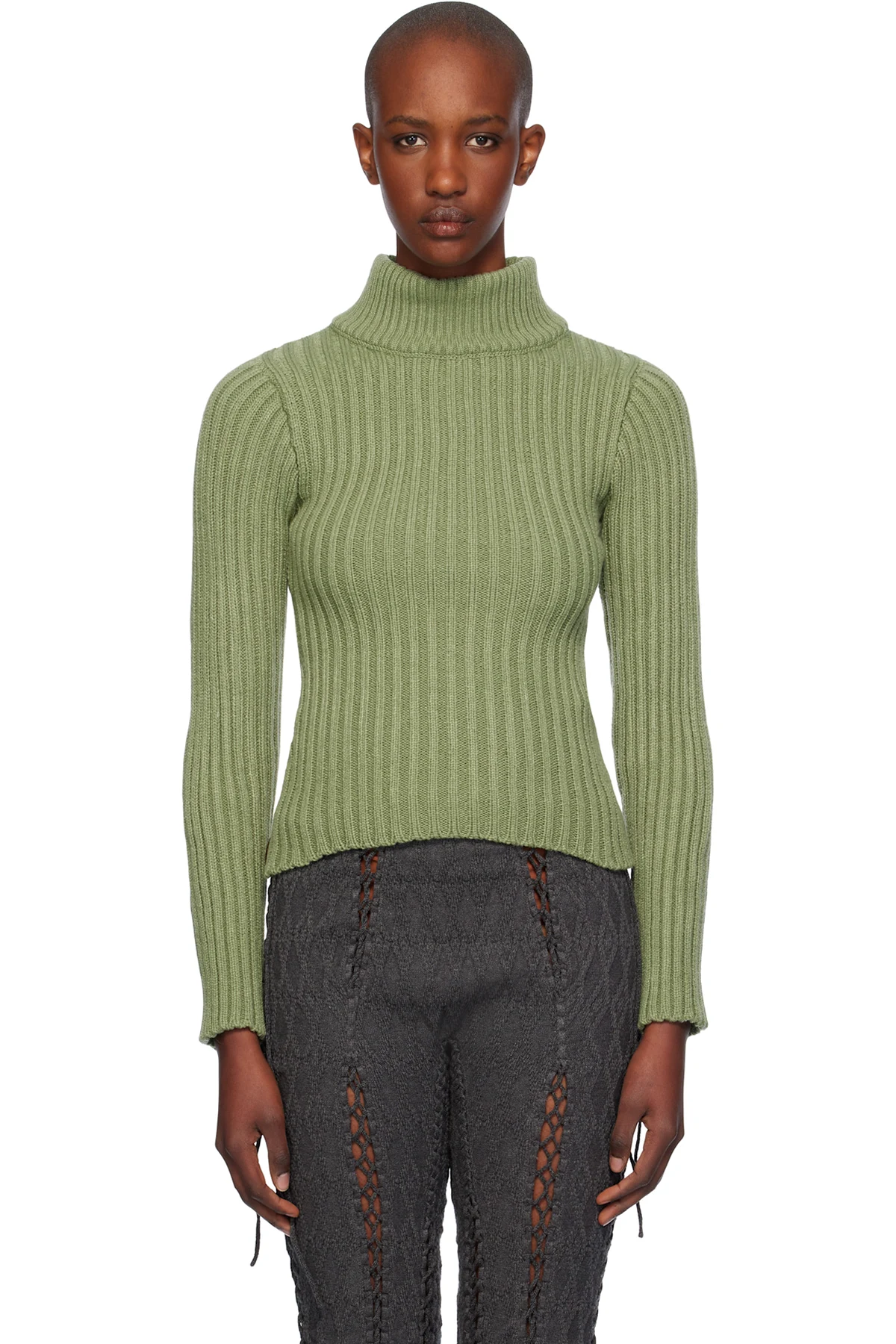 Green Hanna Turtleneck