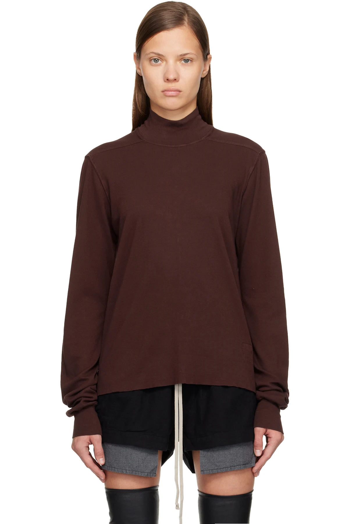 Burgundy Concordians Headon Dbl Turtleneck