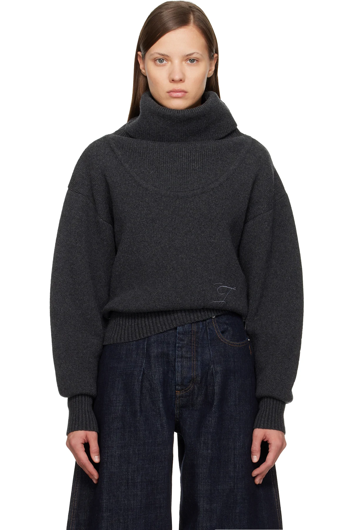 Gray 'The Pallone' Sweater