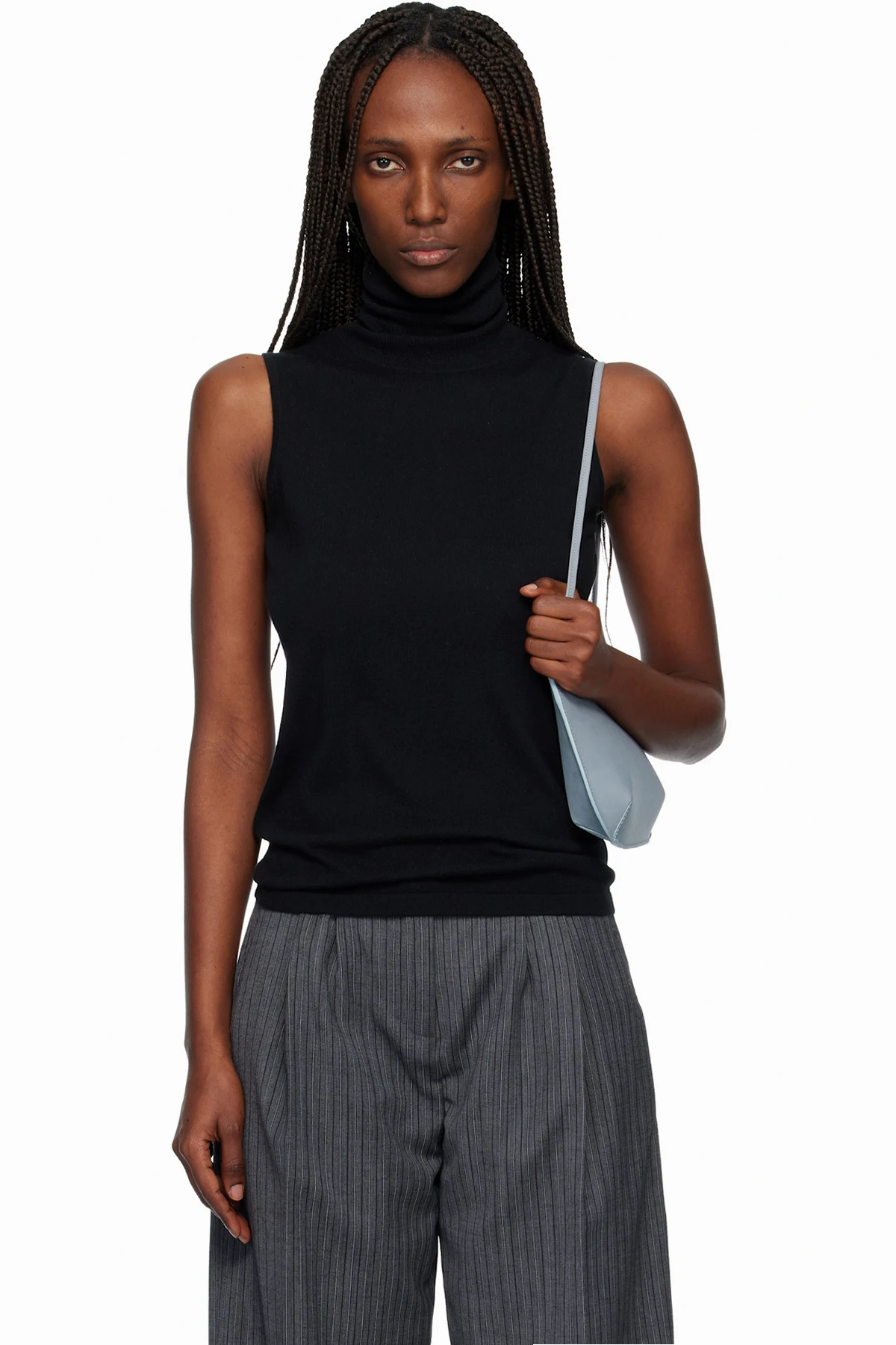 Black Poppy Turtleneck