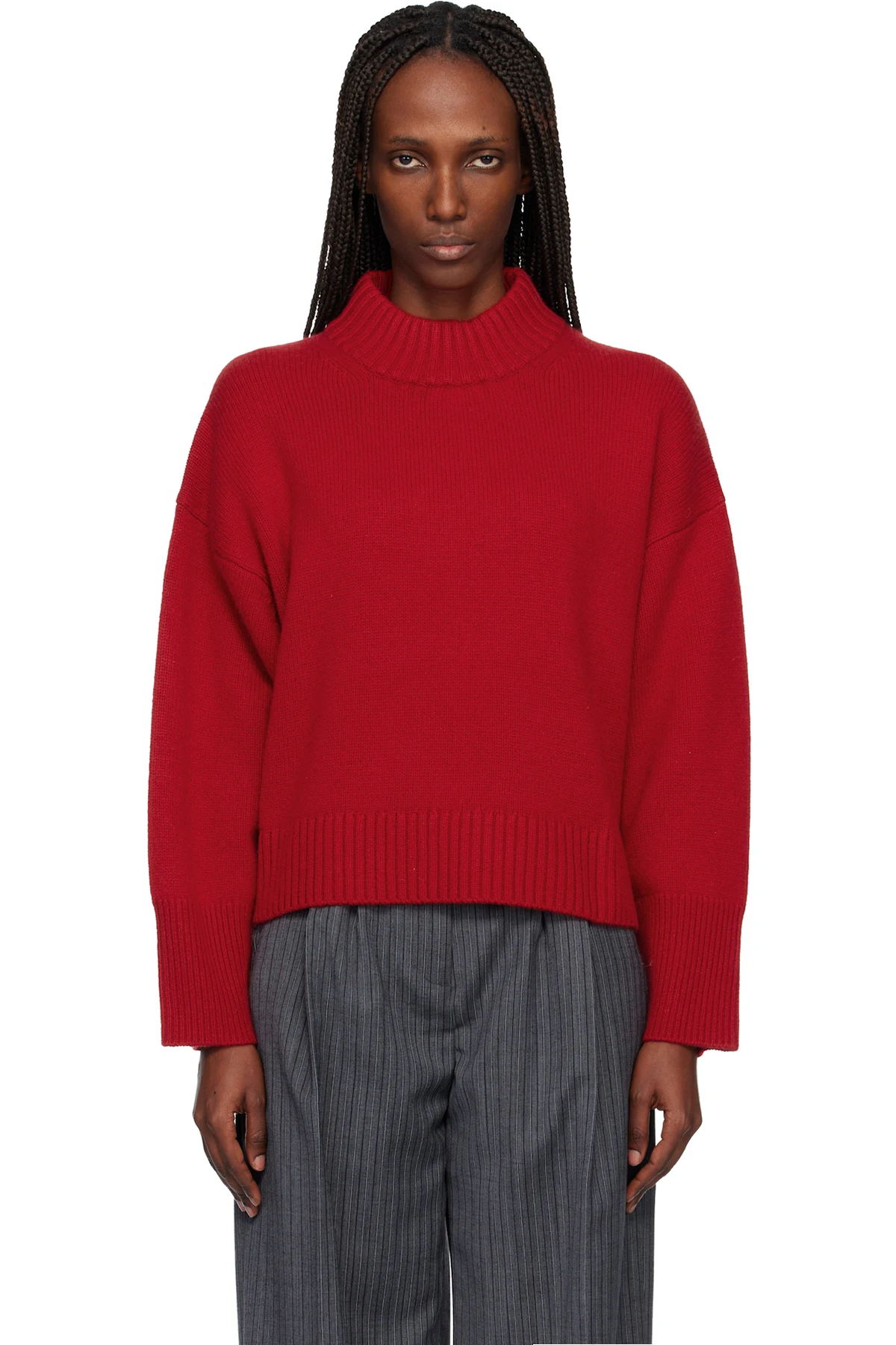Red Rozzie Turtleneck