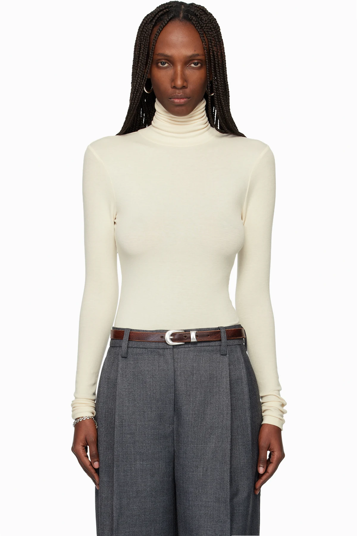 Off-White Slim-Fit Turtleneck