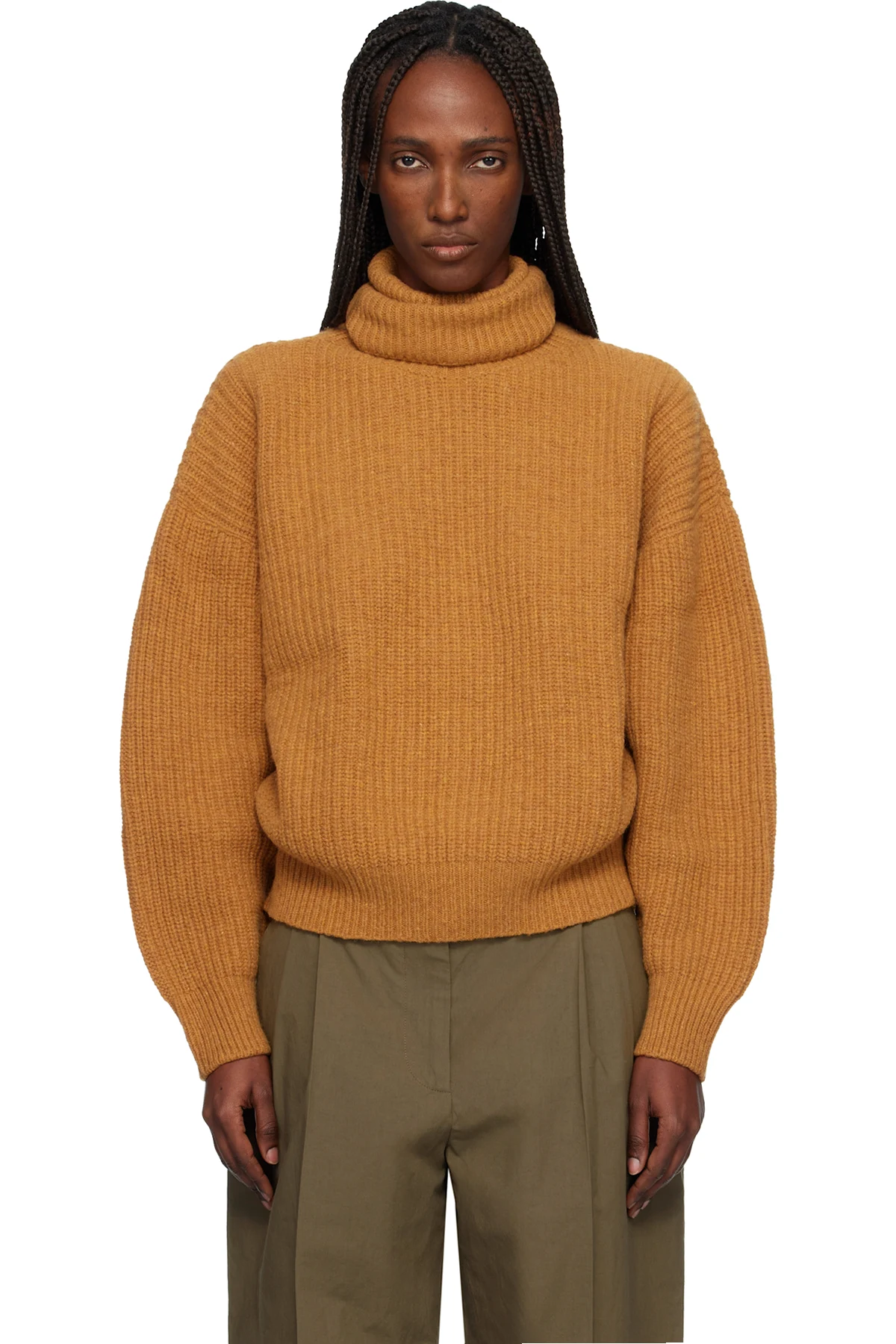 Orange Mea Turtleneck