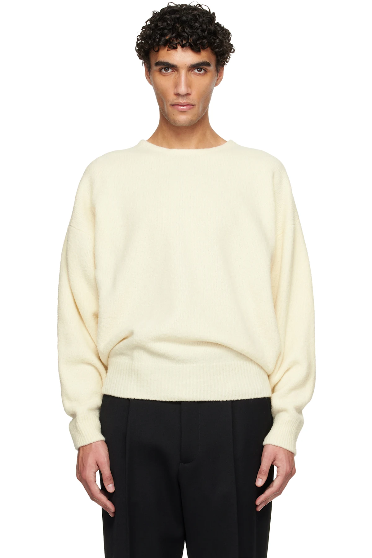 Off-White Edge Knit Crewneck Sweater