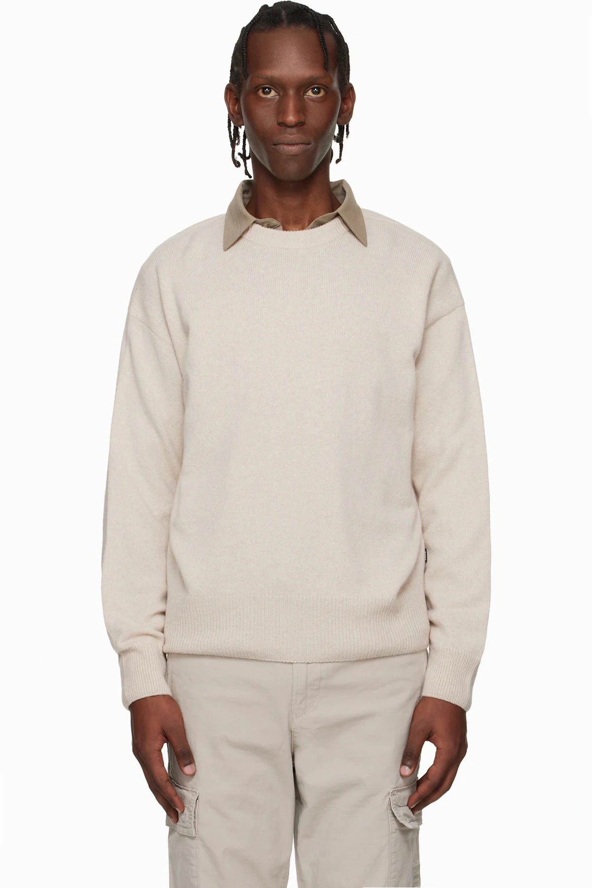 Off-White Relaxed-Fit Virgin Wool Sweater