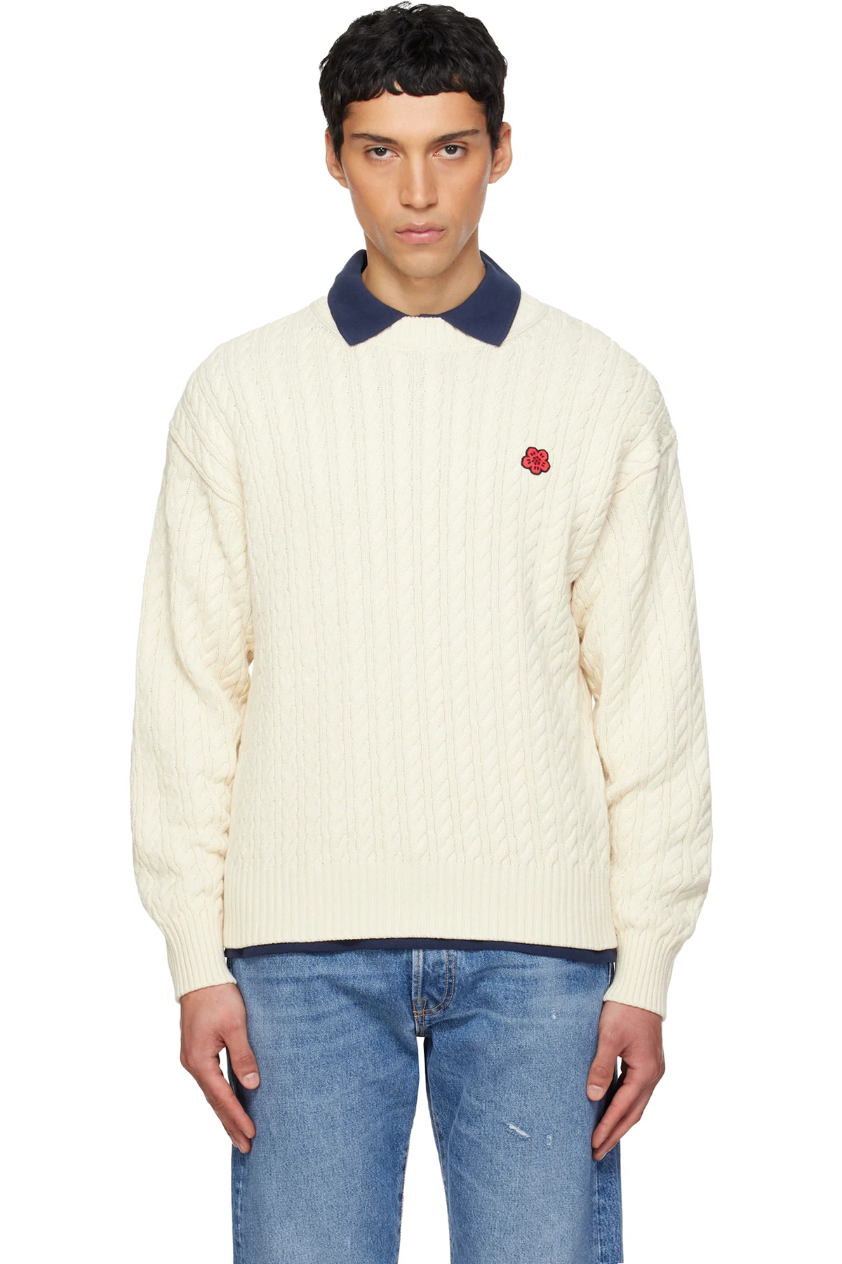 Off-White Kenzo Paris 'Boke Flower' Knit Sweater