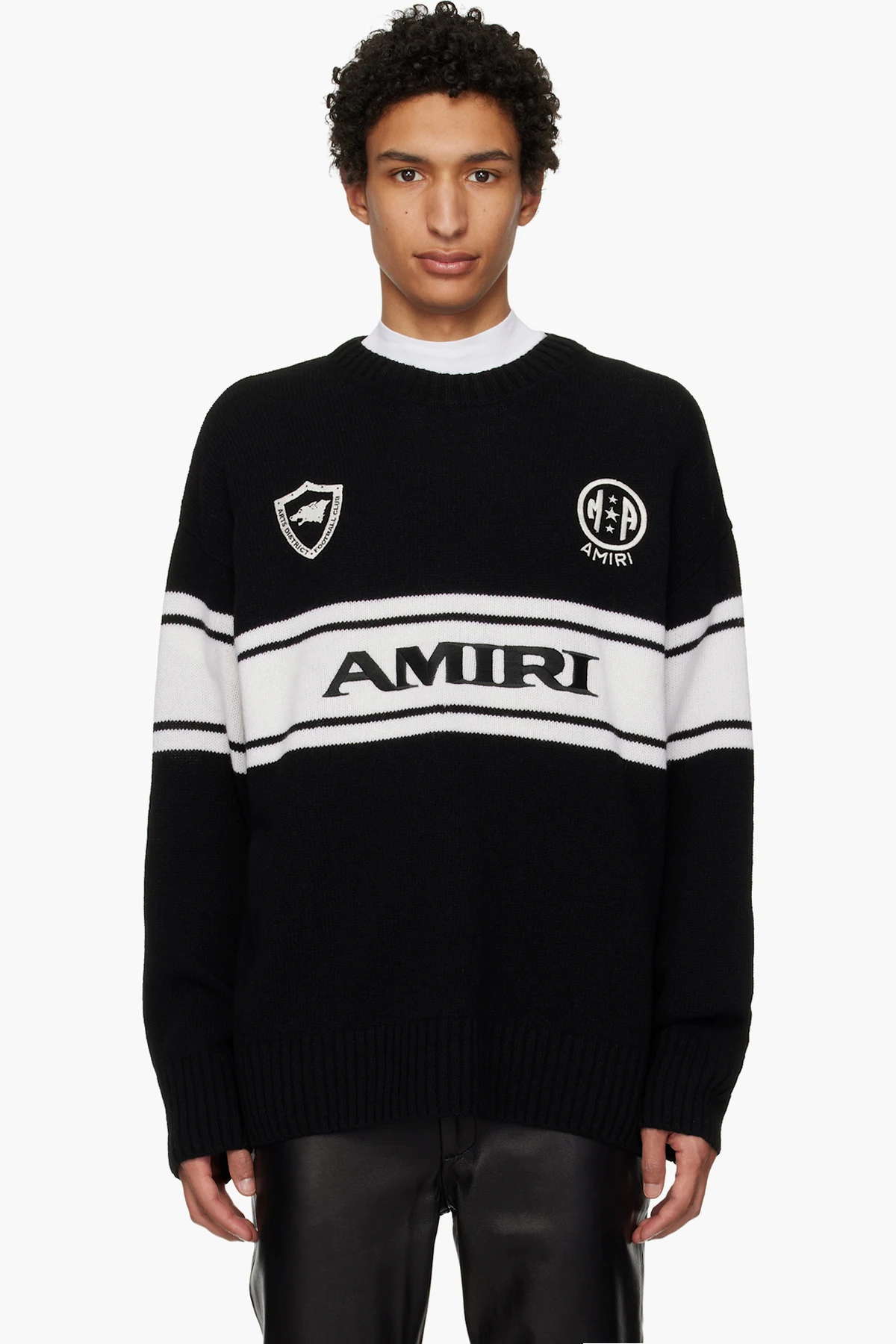 Black 'AMIRI' Sport Sweater