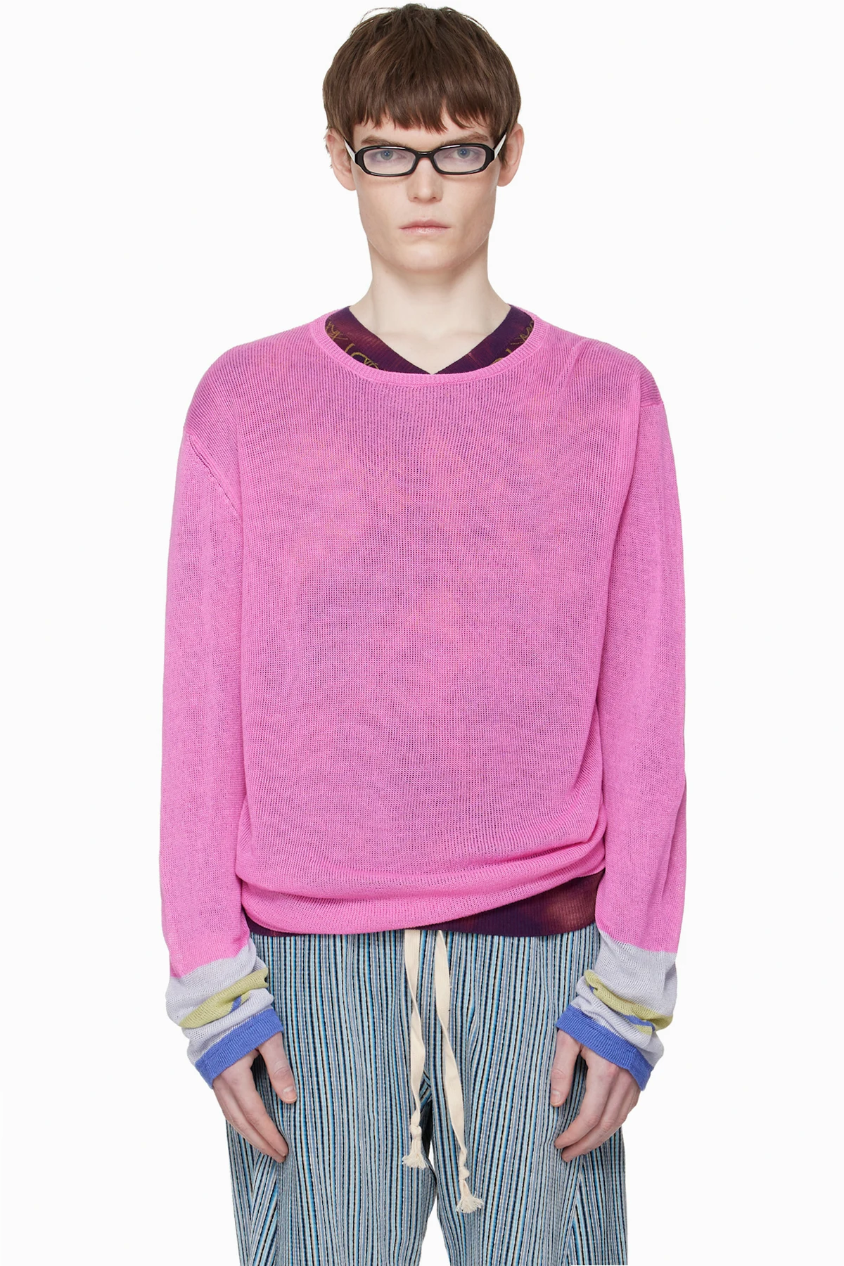 Pink Limp Wrist Sweater