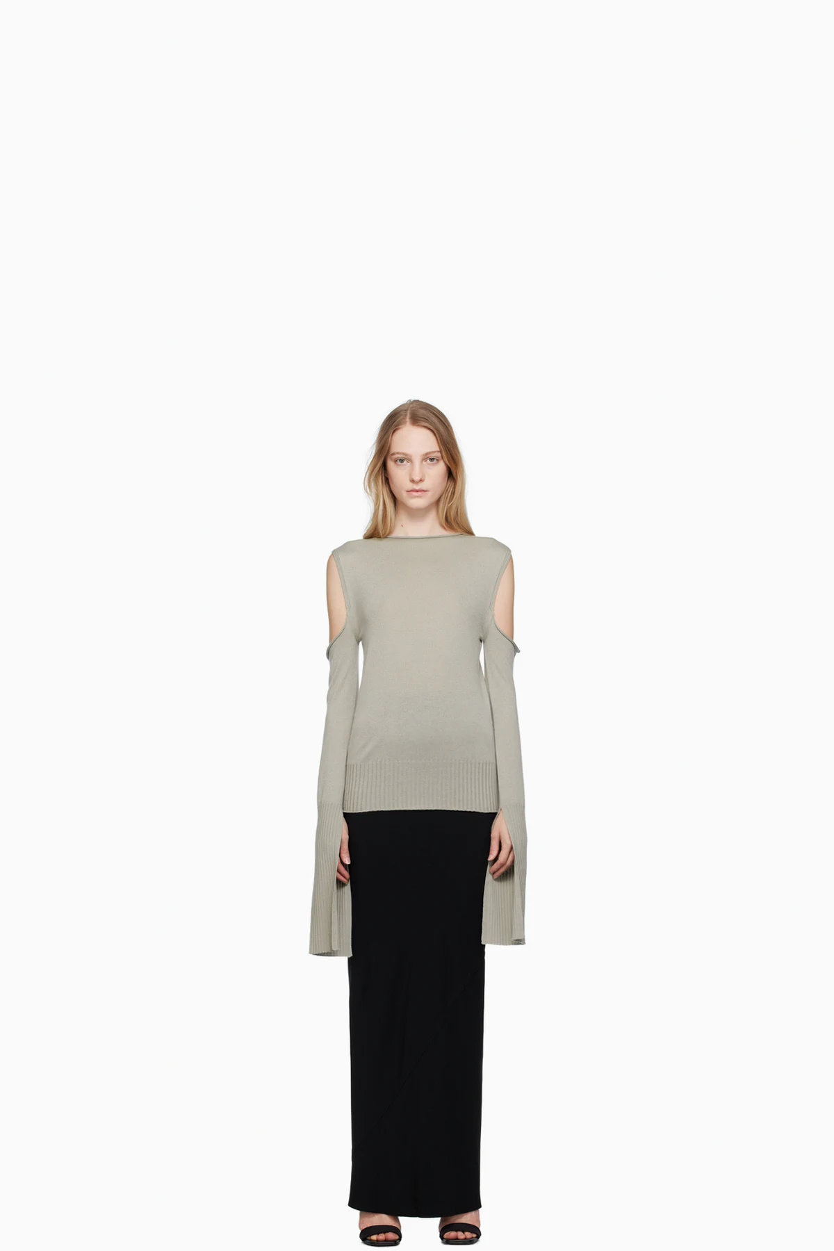 Off-White Cape Sleeve Sweater