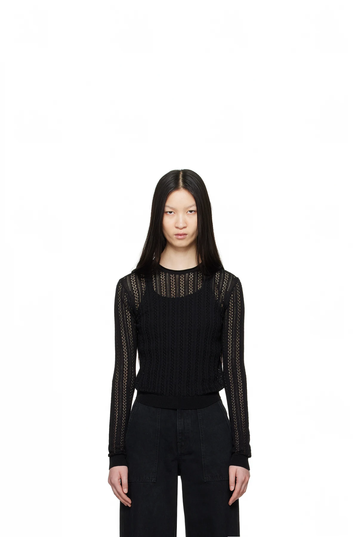 Black 'The Colleen' Sweater