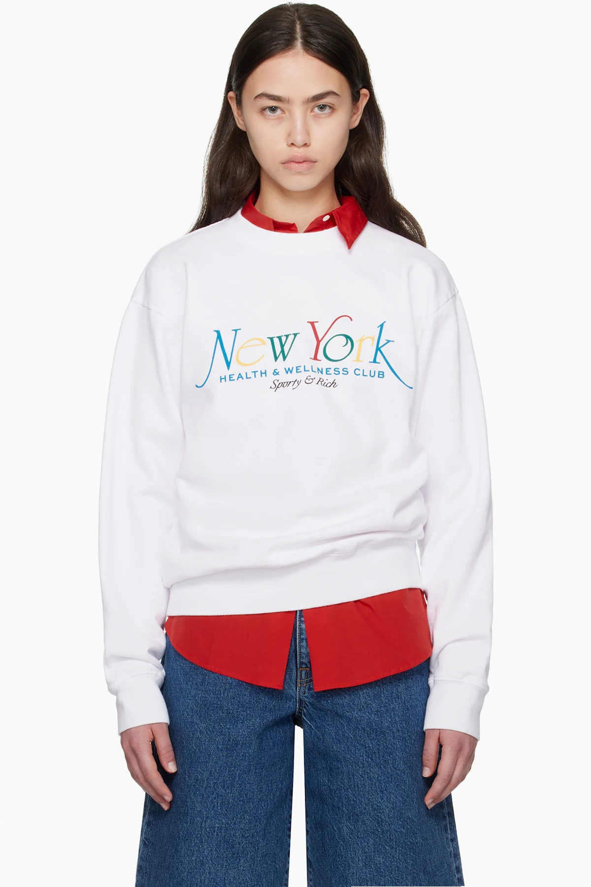 White NY 94 Crewneck Sweatshirt