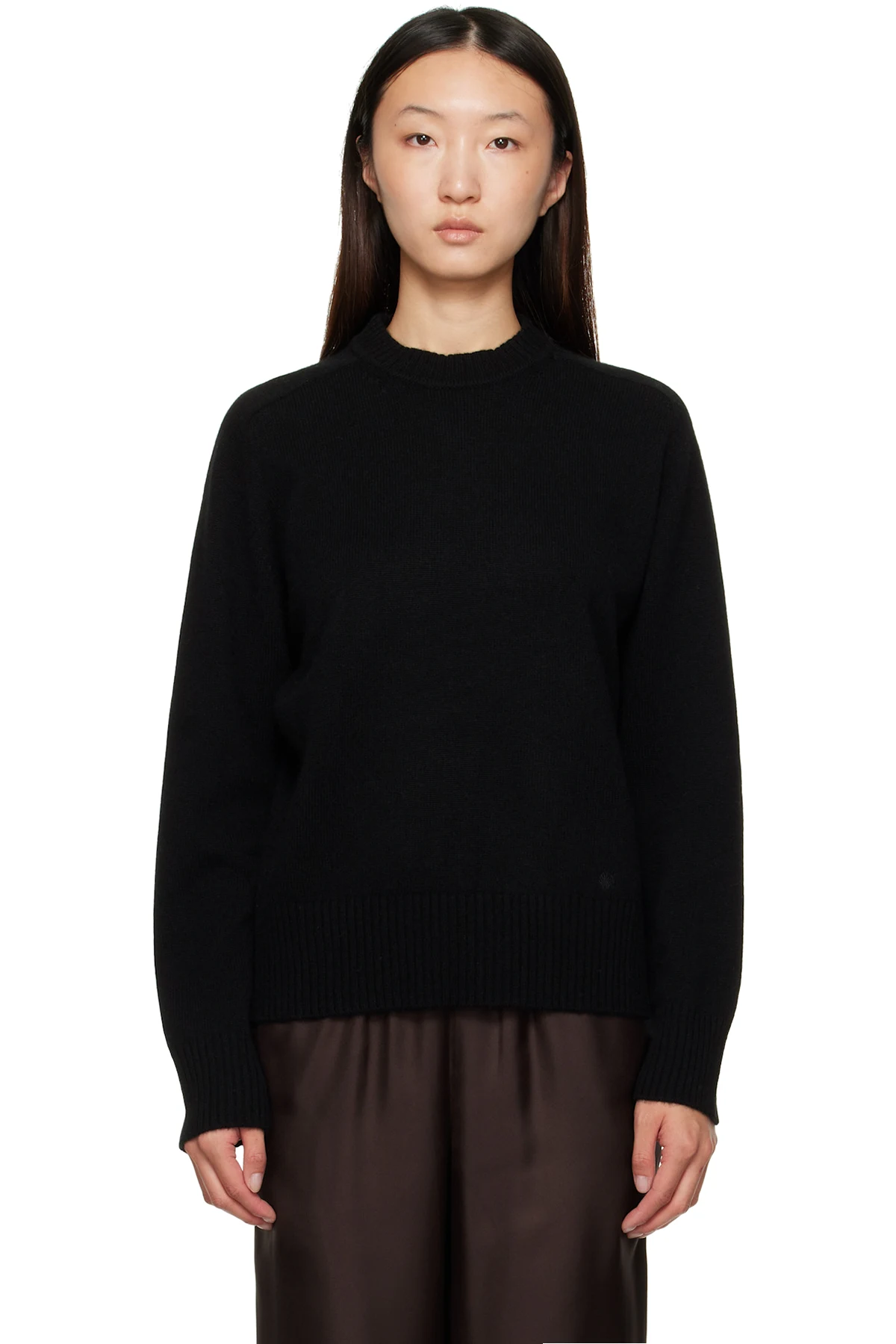 Black Baltra Cashmere Sweater