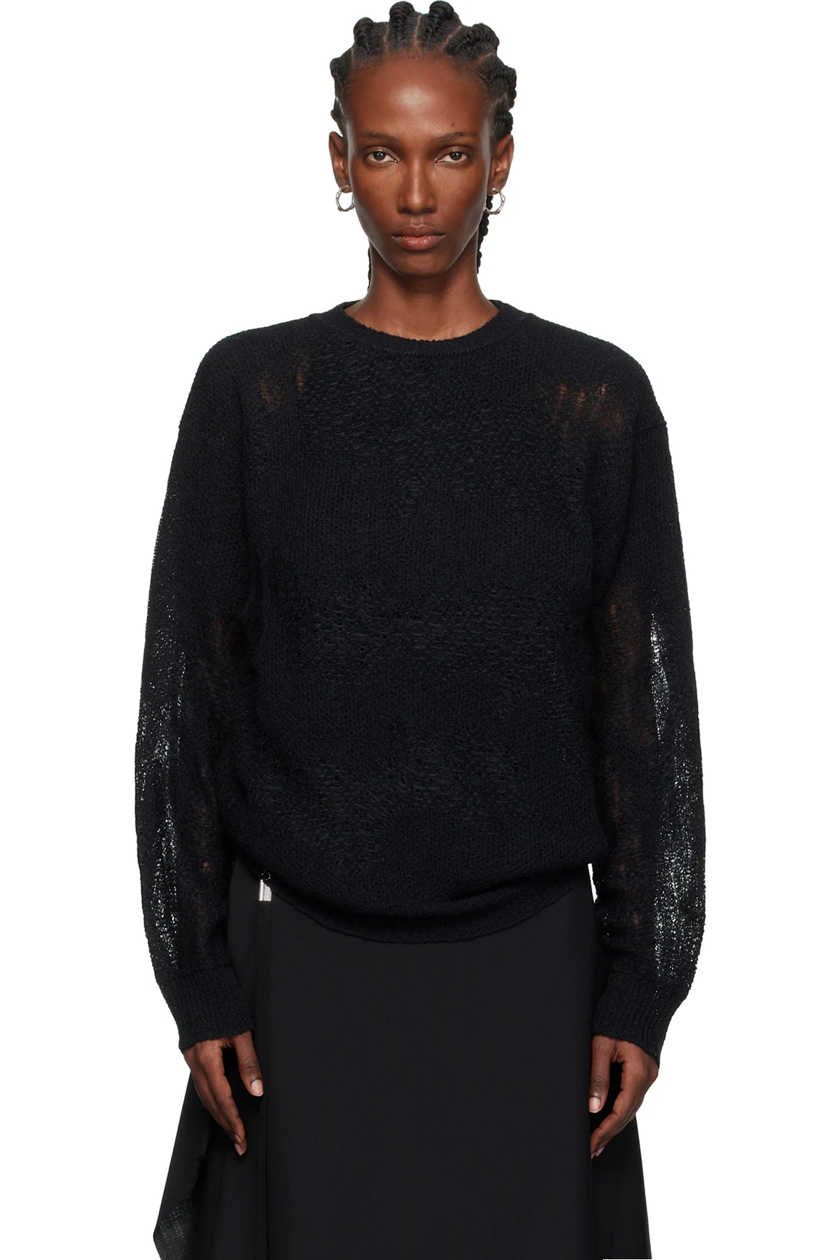 Black Lalla Oversize Sweater