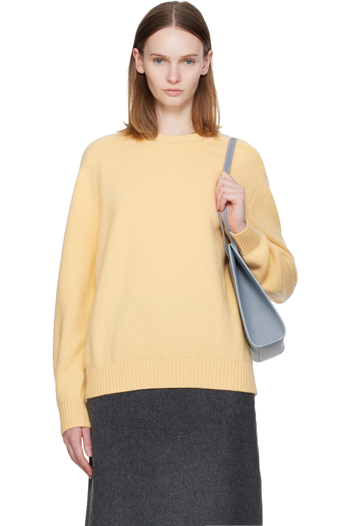 Yellow Jude Round Sweater