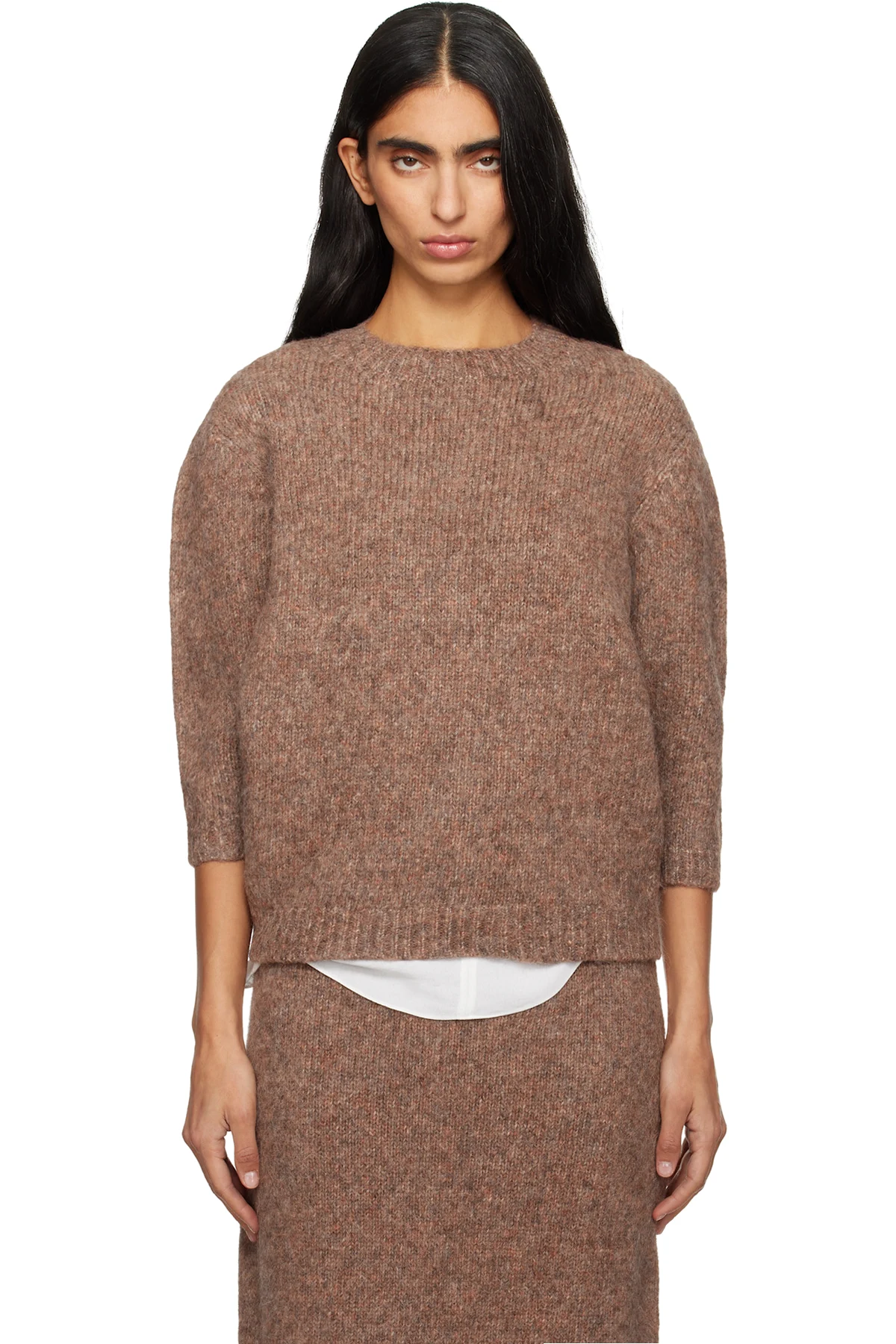 Beige Loft Baby Crewneck Sweater