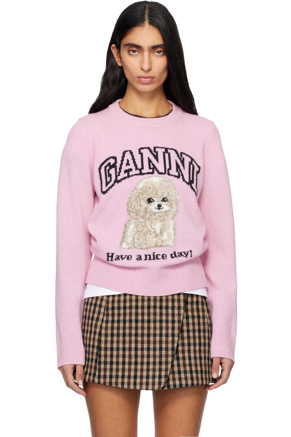 Pink Poodle Sweater