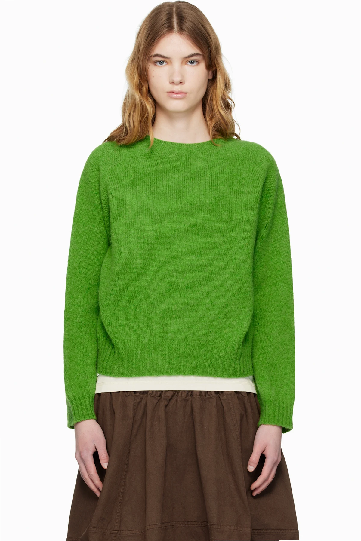 SSENSE Exclusive Green Jets Sweater