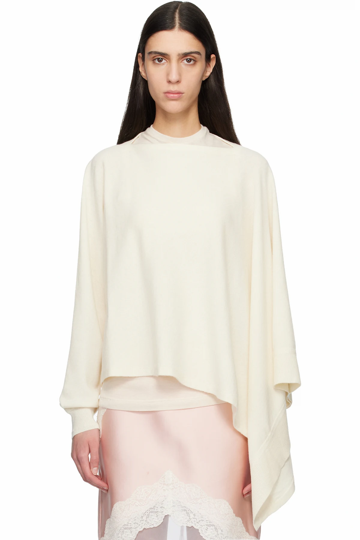 Off-White Cape One Sleeve Sweater