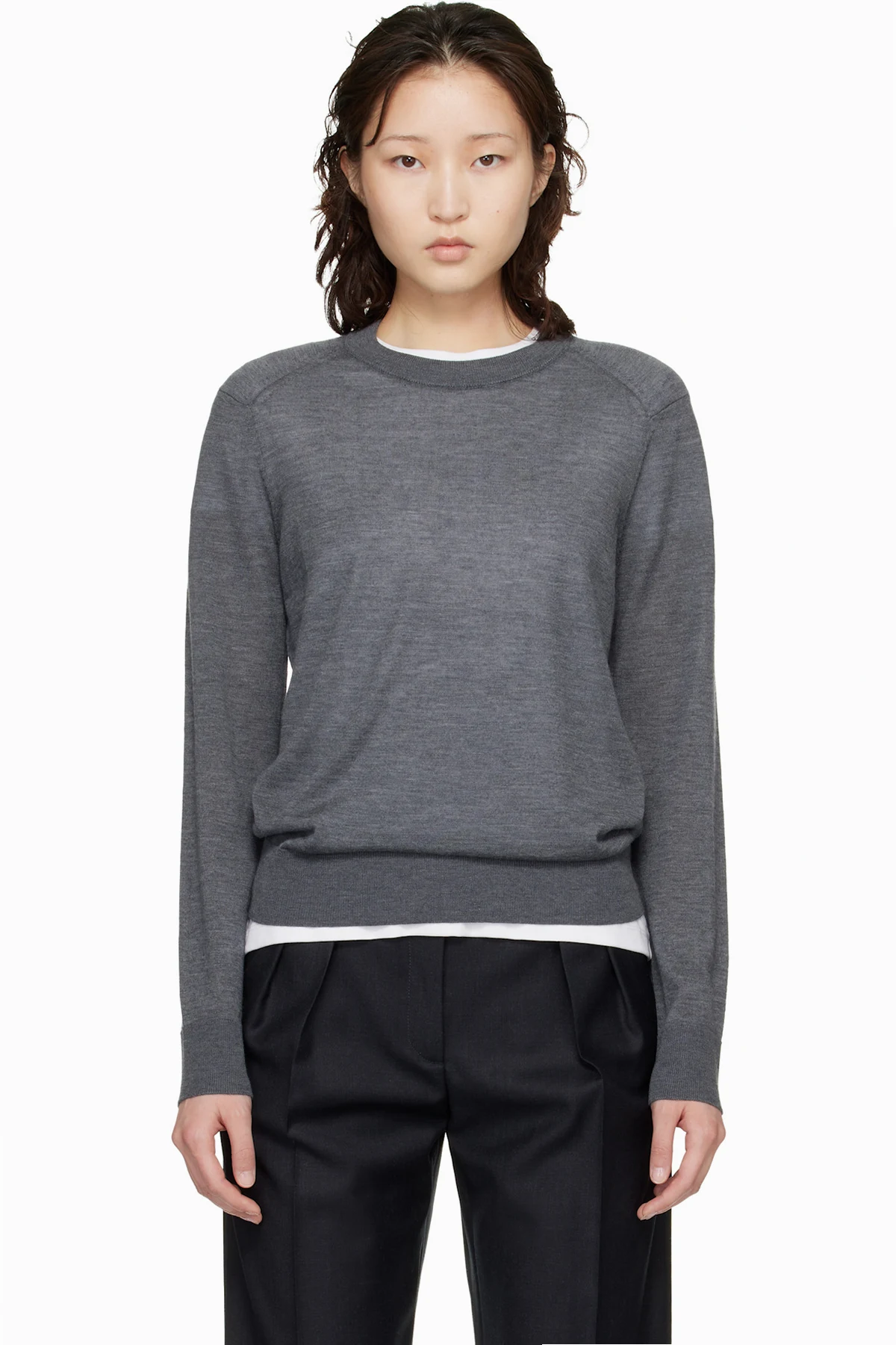 Gray Ditto Fluid Sweater
