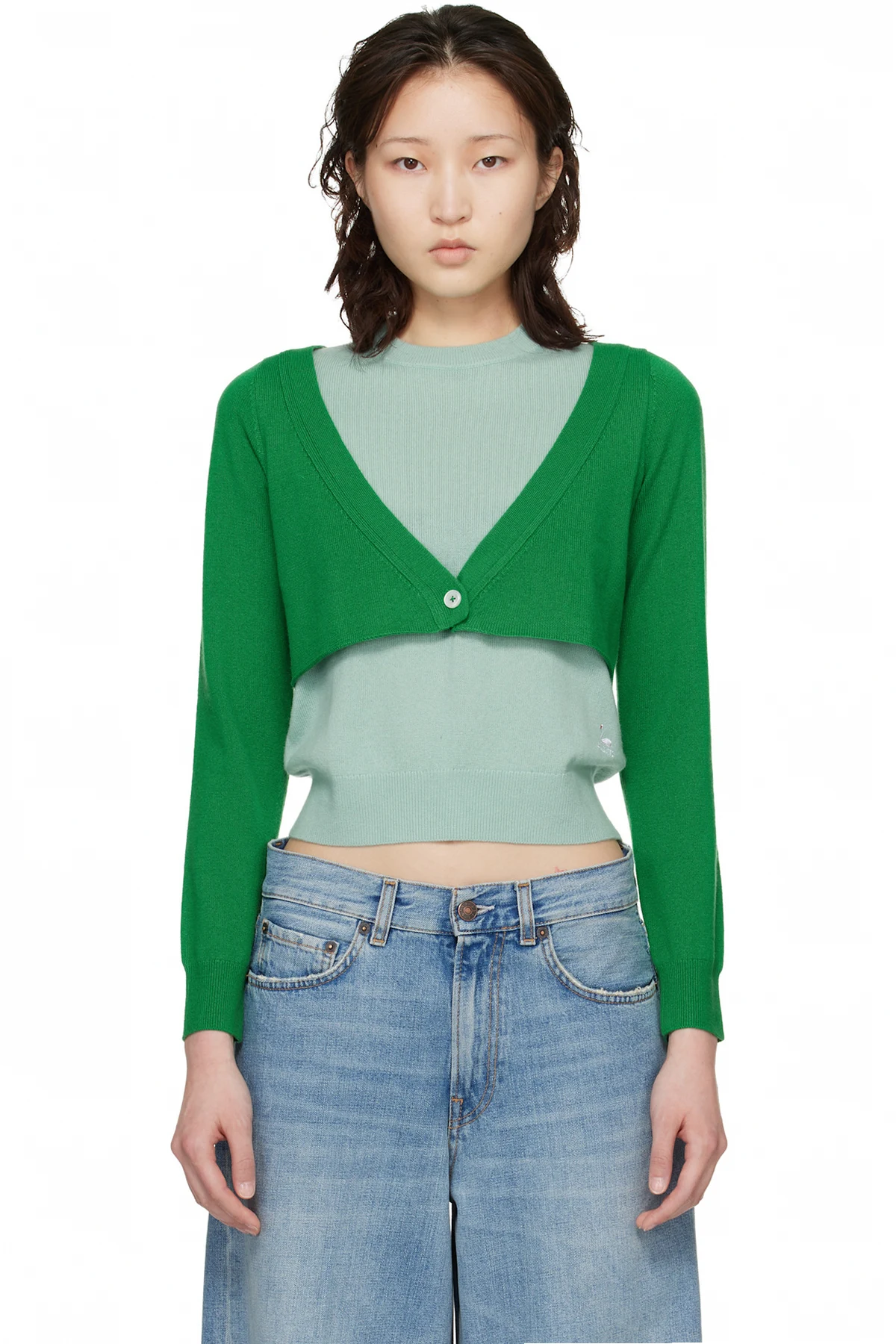 Green Dine Sweater