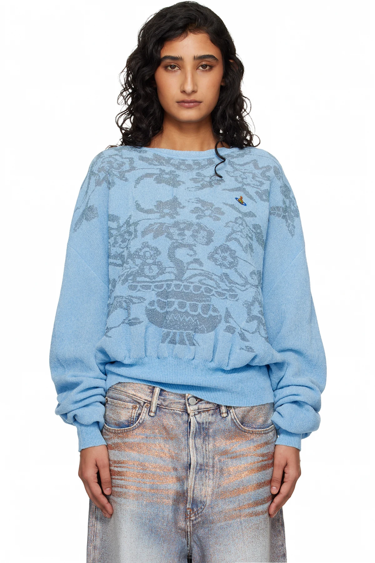 Blue Jules Sweater