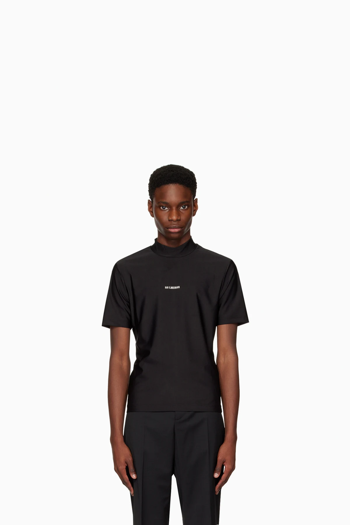 Black Mock Turtleneck